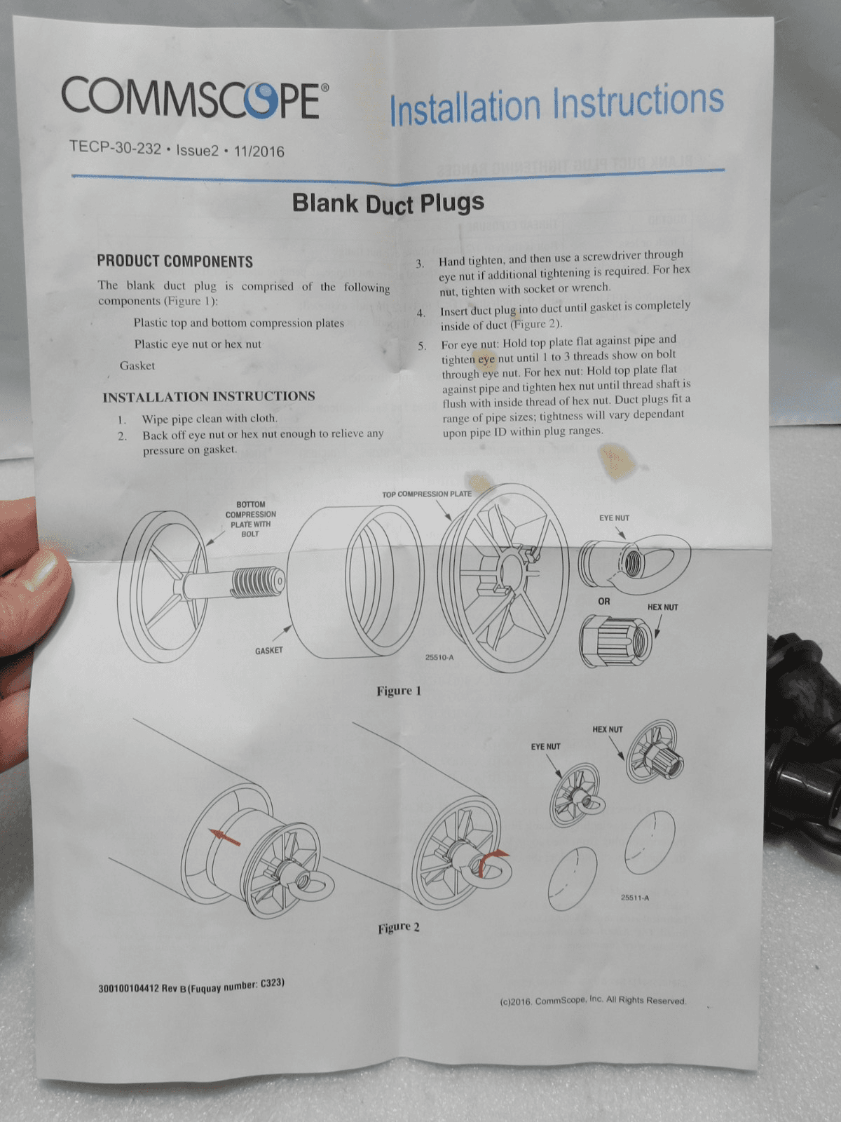 21 Commscope JackMoon 187308-000 JM-BLA-12D148U Plug Conduit Solid Round (B89M) - Thumbnail 6