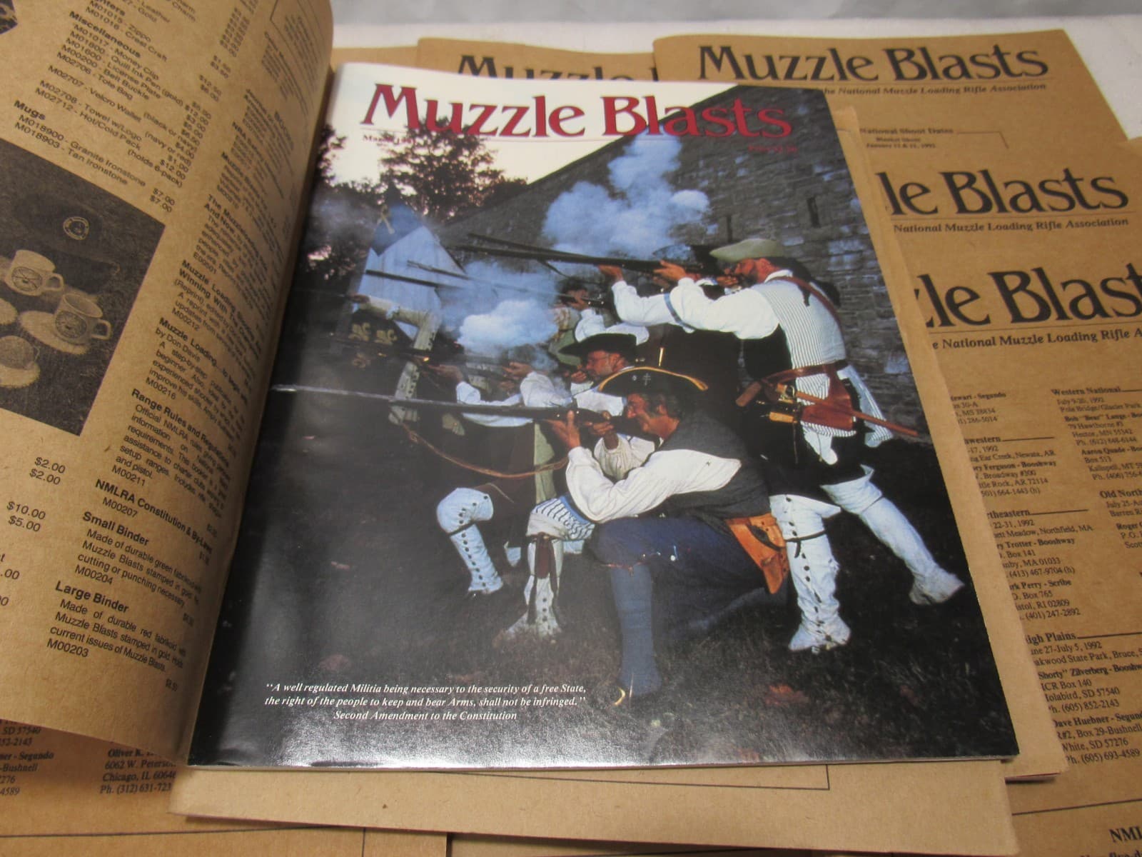 Muzzle Blasts Magazine 1991 11 issues Lot Black Powder Rifles (H73J) - Thumbnail 5