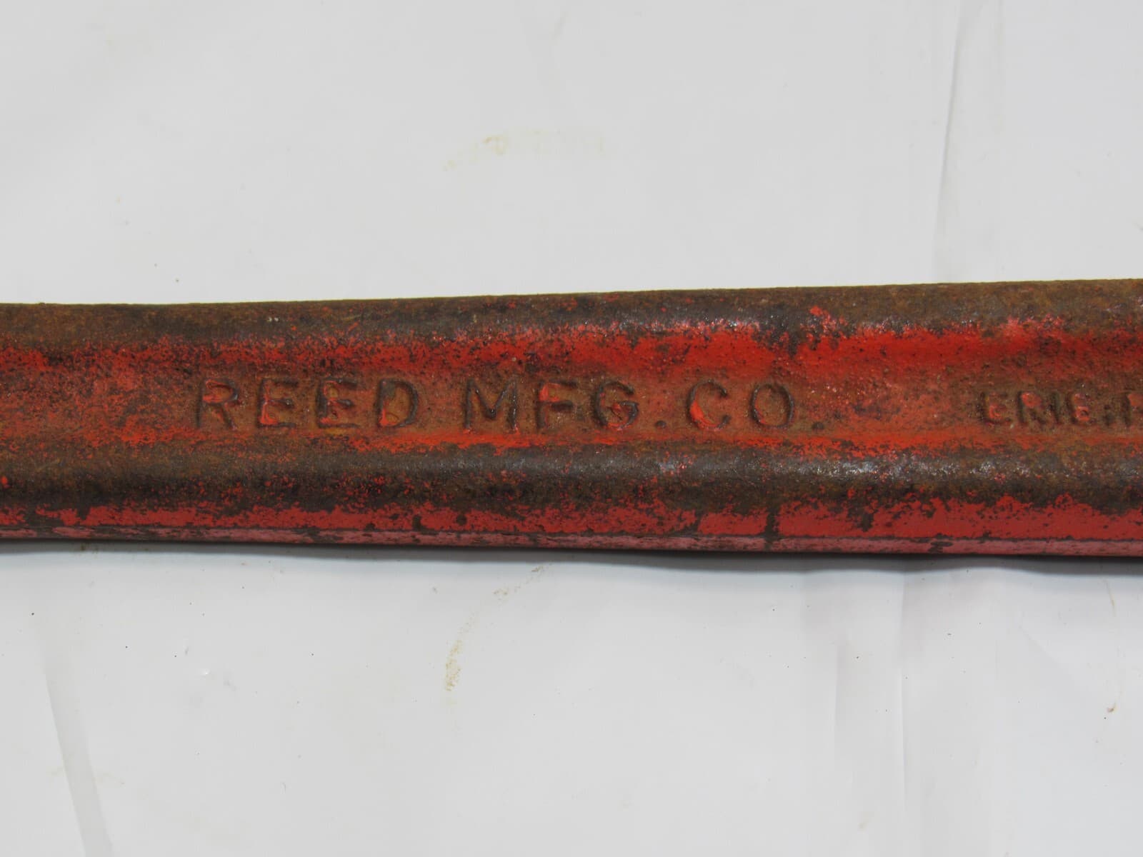Reed Mfg 18” Heavy Duty Pipe Wrench RW18 Vintage Made In USA (K81M) - Thumbnail 4