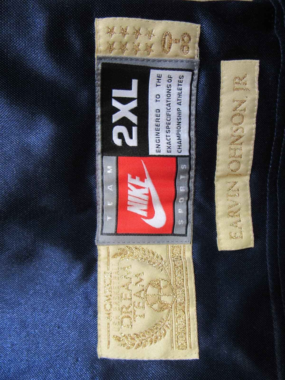 NIKE Michael Jordan USA BASKETBALL DREAM TEAM WARMUP JERSEY Shooting XXL 2X I27K - Thumbnail 13