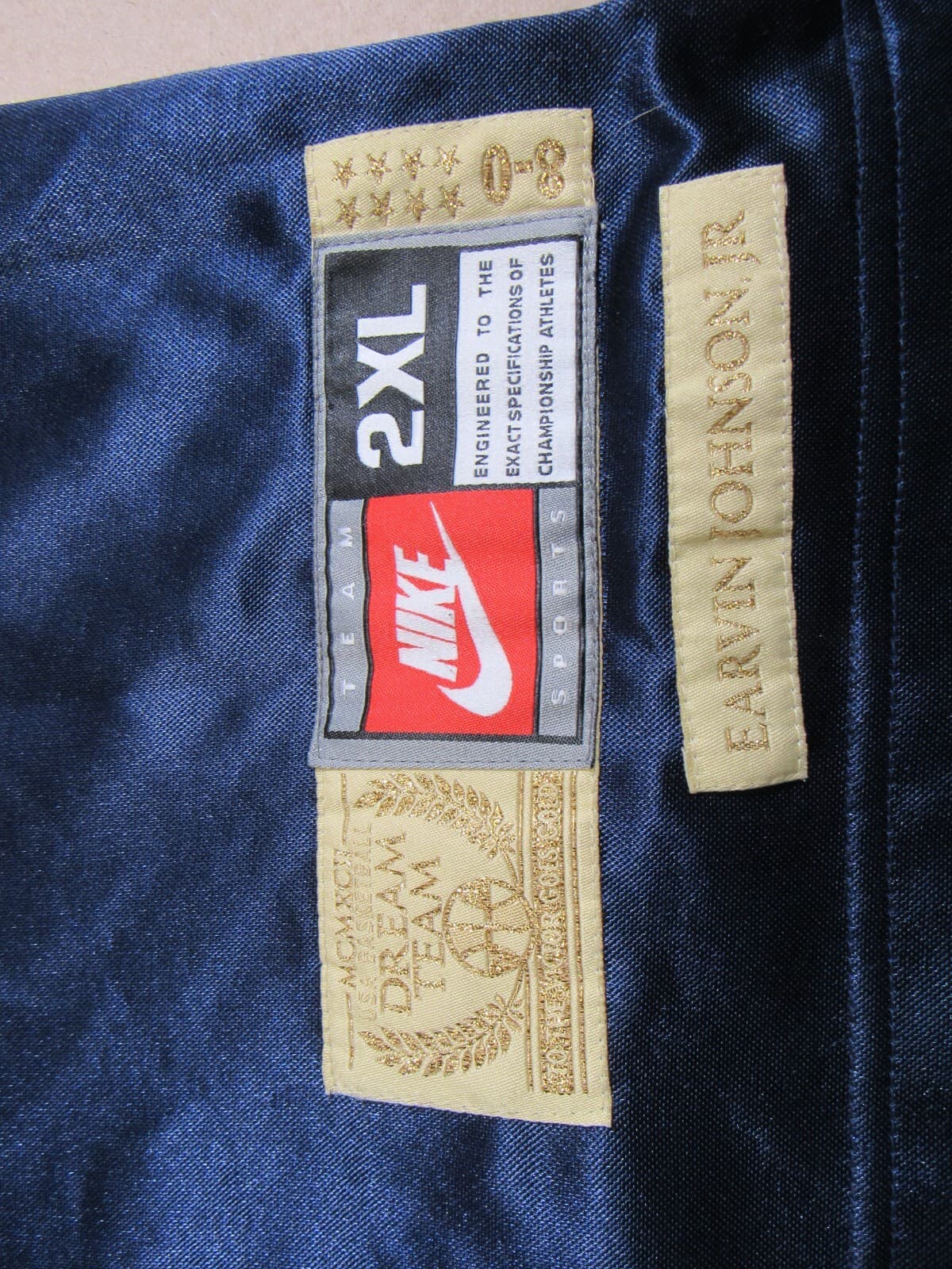 NIKE Michael Jordan USA BASKETBALL DREAM TEAM WARMUP JERSEY Shooting XXL 2X I27K - Thumbnail 2