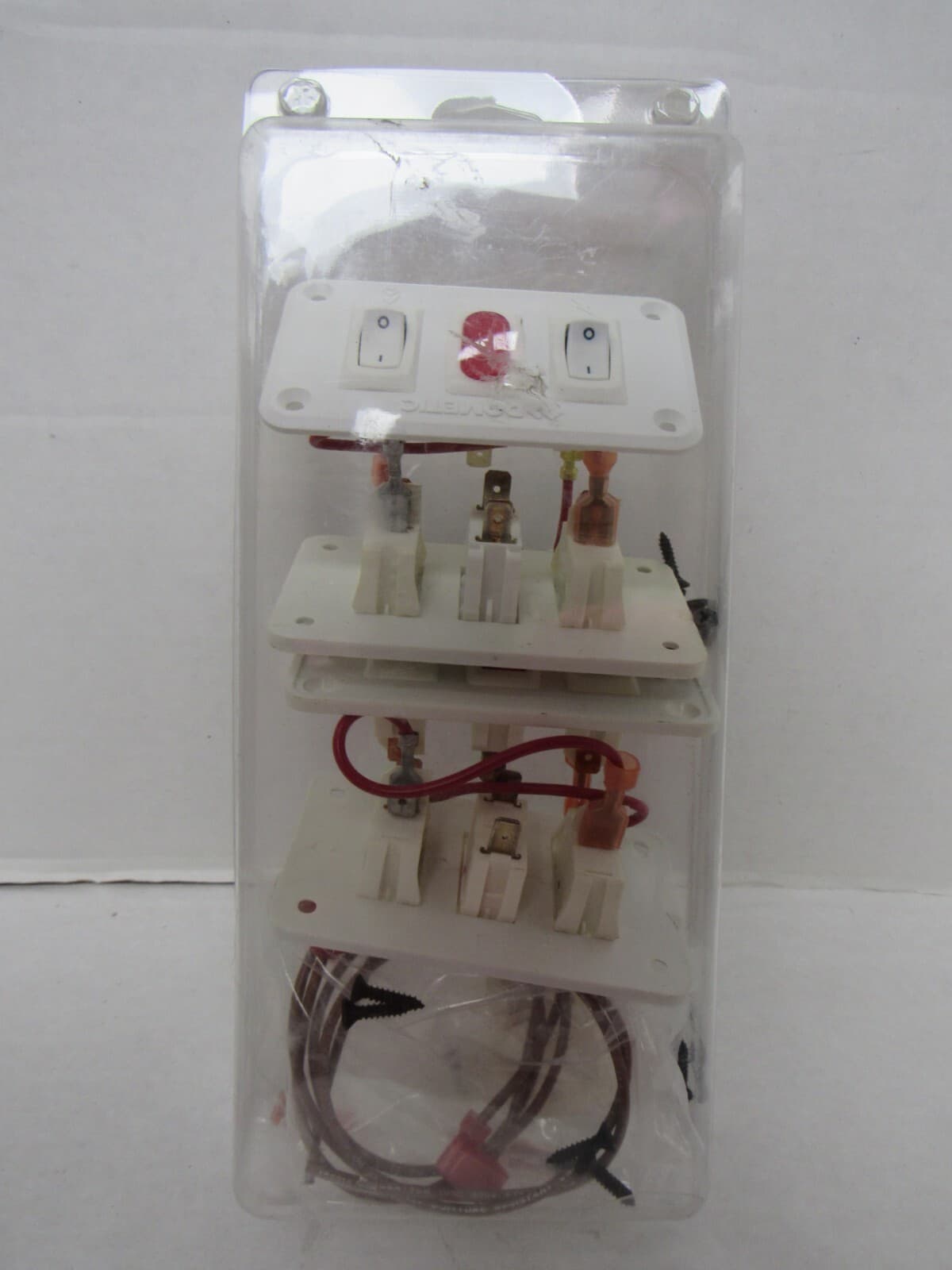 4 Atwood 91230 DUAL Panel Switch Kit White - 4 Dual Switches - Thumbnail 4
