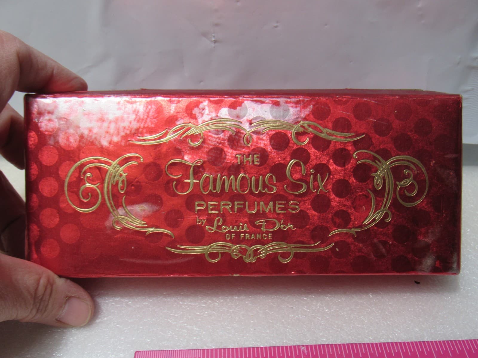 The Famous Six Perfumes By Louis D’or Of France 1955 Johnny Carson Gift Box U49J - Thumbnail 9
