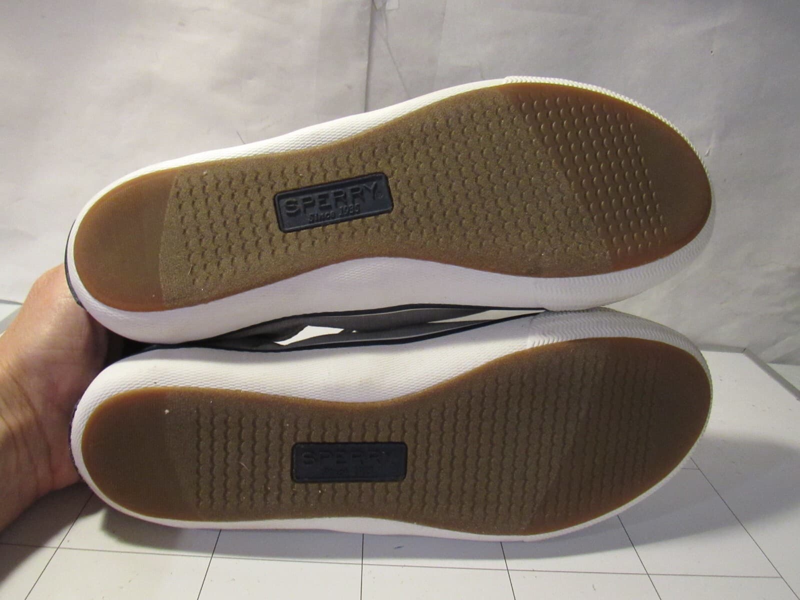 Sperry Women's Top-Sider Lounge Away Sneaker Size 8 STS81821 Gray E51M - Thumbnail 4