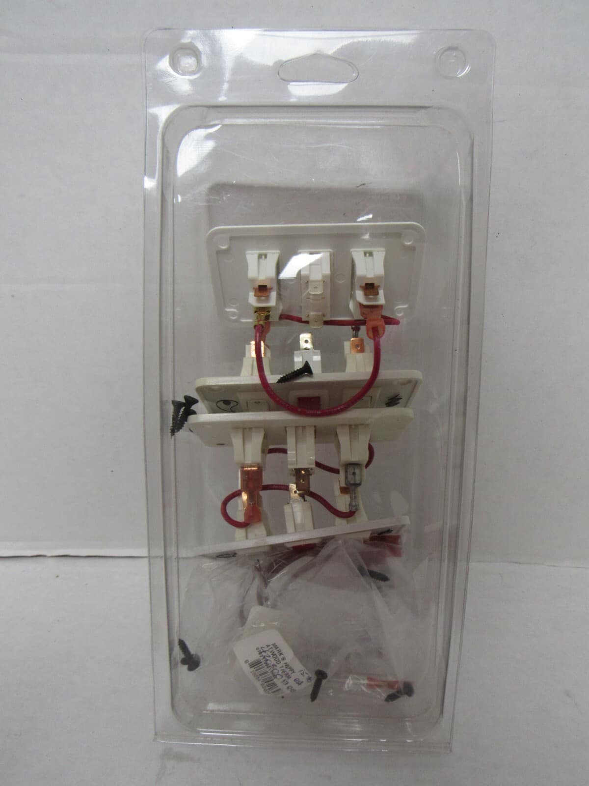 4 Atwood 91230 DUAL Panel Switch Kit White - 4 Dual Switches - Thumbnail 5