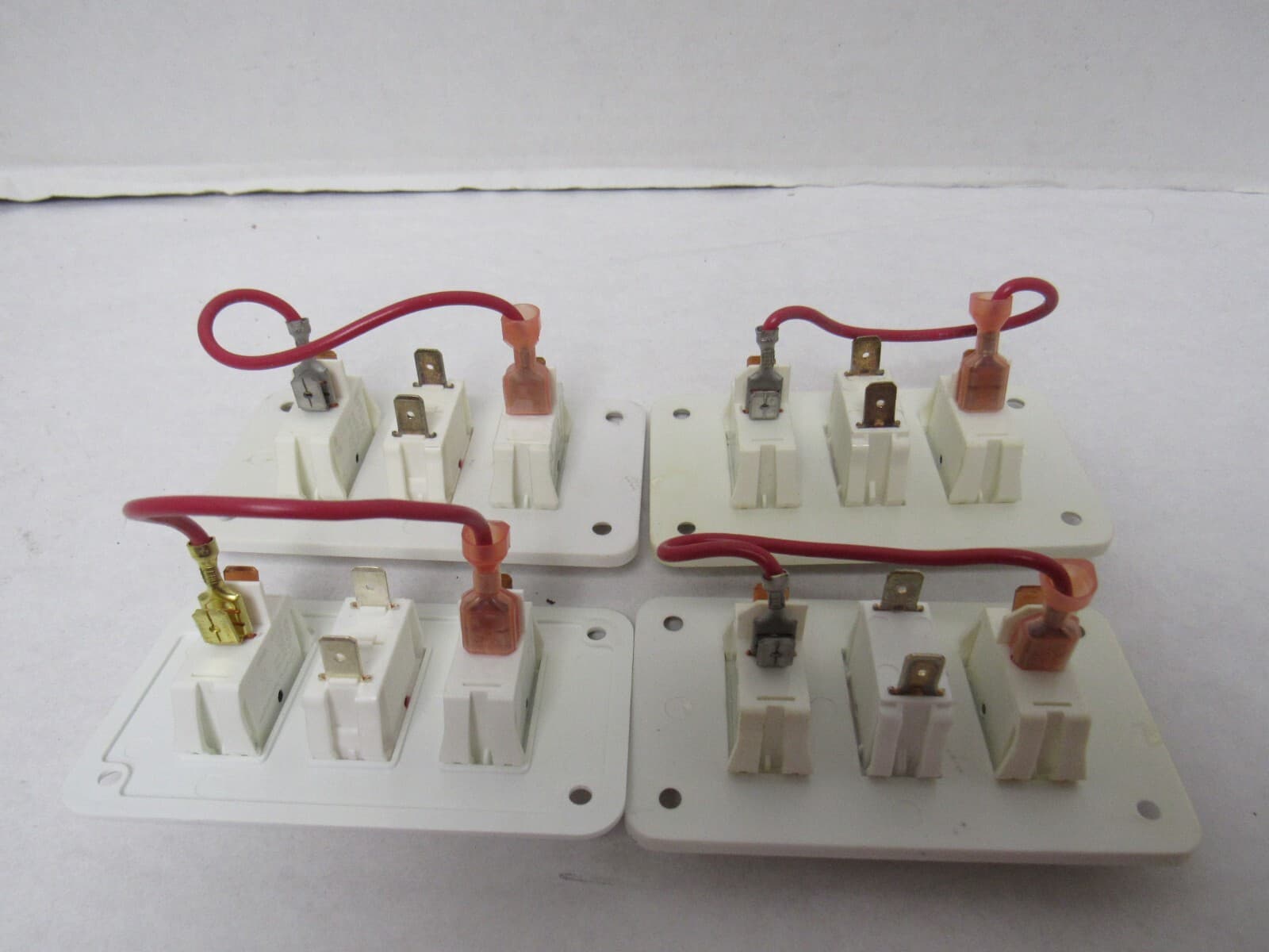 4 Atwood 91230 DUAL Panel Switch Kit White - 4 Dual Switches - Thumbnail 2
