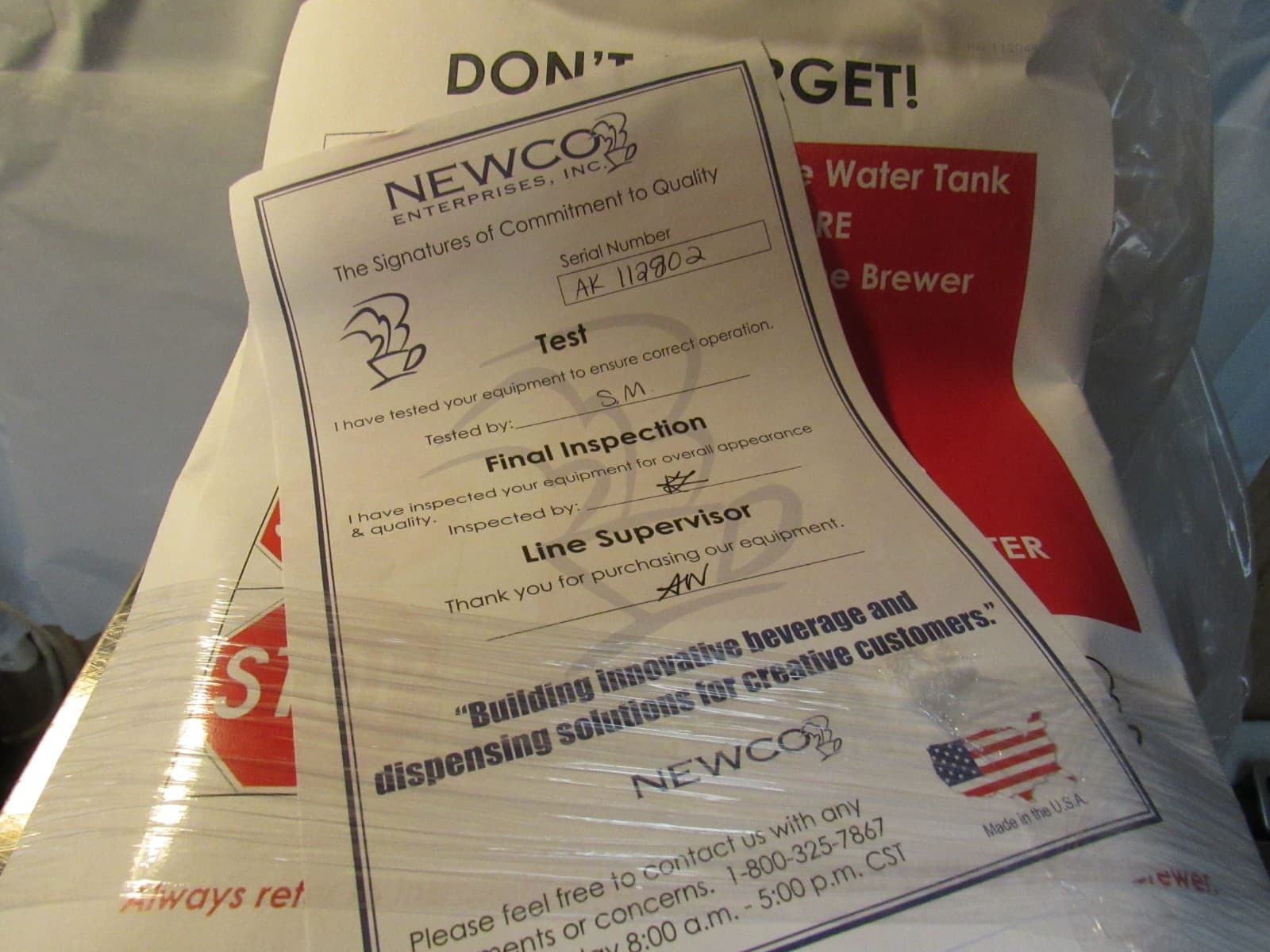 Newco AK-2 Commercial Coffee Brewer, 1 Warmer, Stainless Steel Pour Over D90K - Thumbnail 15