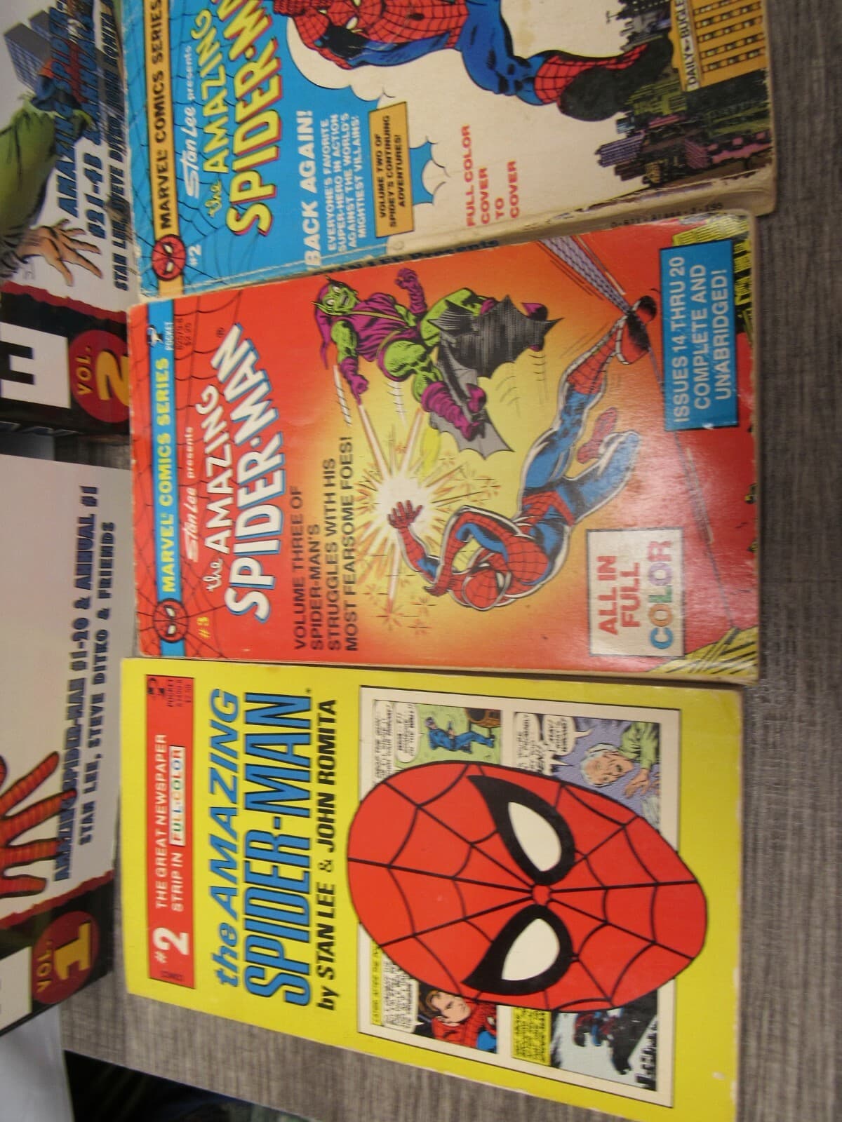 Marvel Essential Amazing Spiderman & VTG Pocket Comics Paperback Books - Thumbnail 4