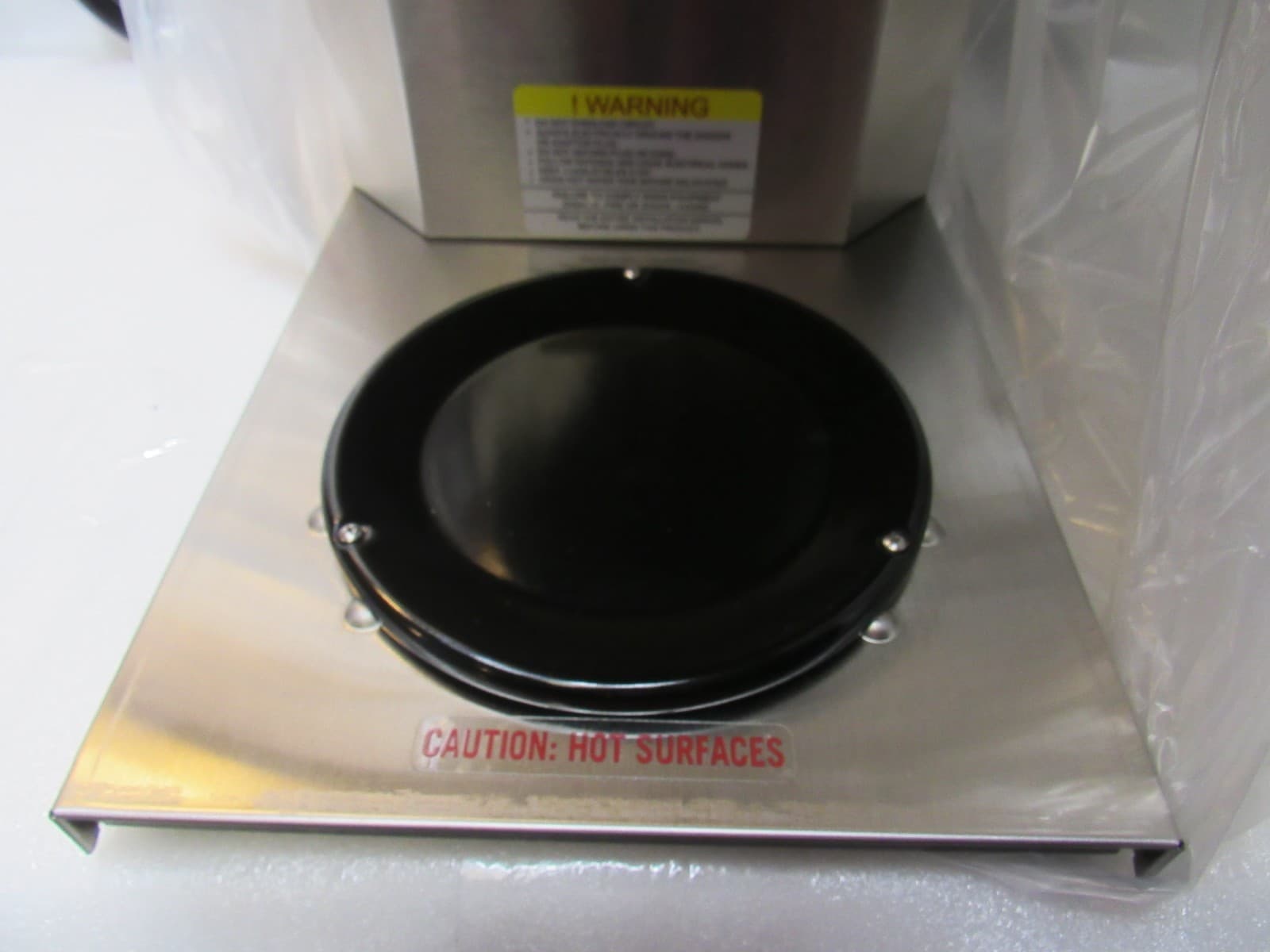 Newco AK-2 Commercial Coffee Brewer, 1 Warmer, Stainless Steel Pour Over D90K - Thumbnail 7