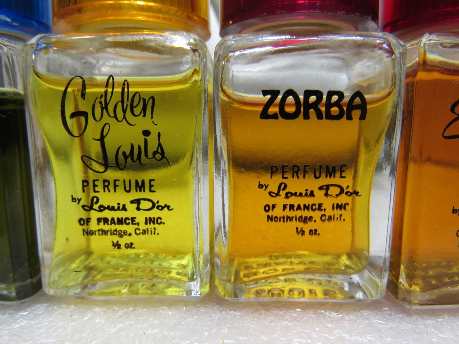 The Famous Six Perfumes By Louis D’or Of France 1955 Johnny Carson Gift Box U49J - Thumbnail 3