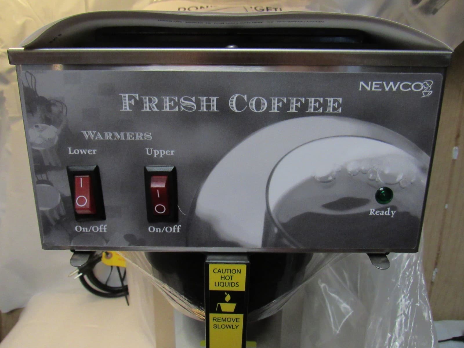 Newco AK-2 Commercial Coffee Brewer, 1 Warmer, Stainless Steel Pour Over D90K - Thumbnail 16