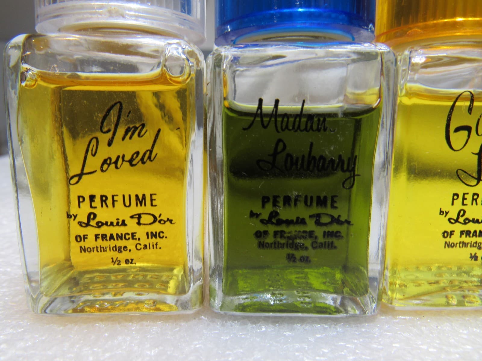 The Famous Six Perfumes By Louis D’or Of France 1955 Johnny Carson Gift Box U49J - Thumbnail 2