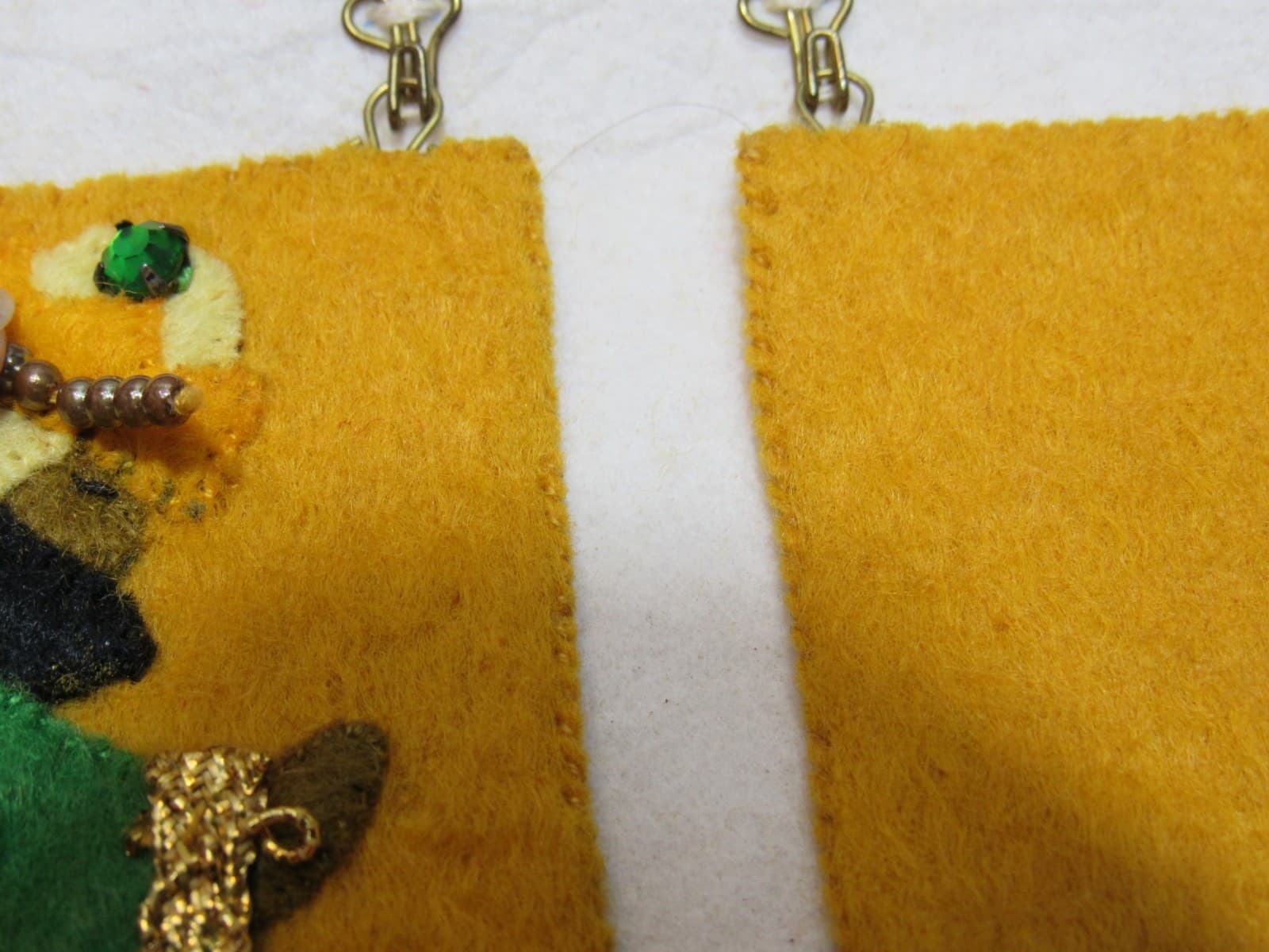 Dicksons Nativity Theme Crimson Gold & Fern 12 x 29 Felt Advent Calendar B98J - Thumbnail 20