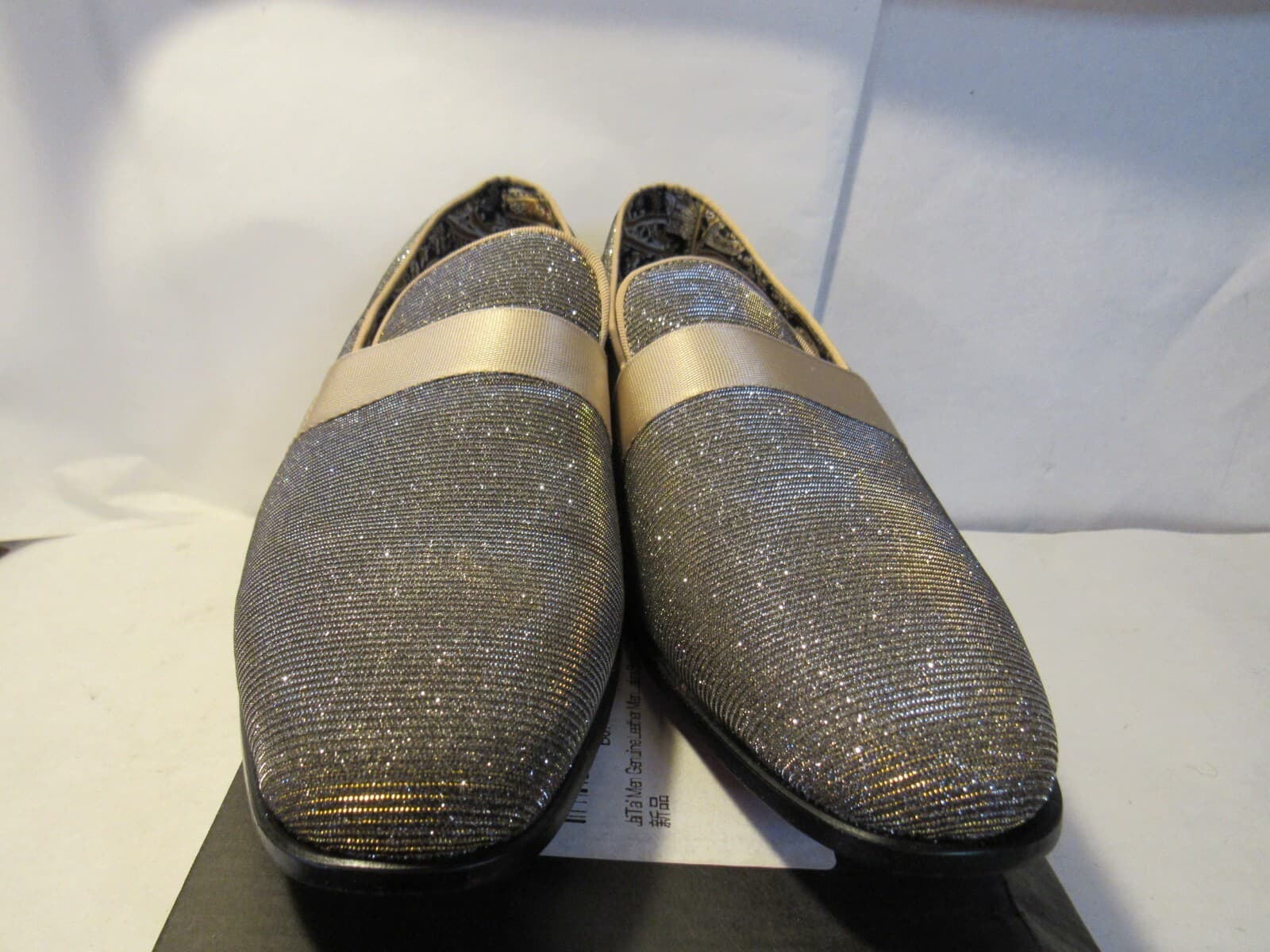 After Midnight Mens Formal Prom Slip On Dress Shoes 6660 Size 7.5 M J45K - Thumbnail 2