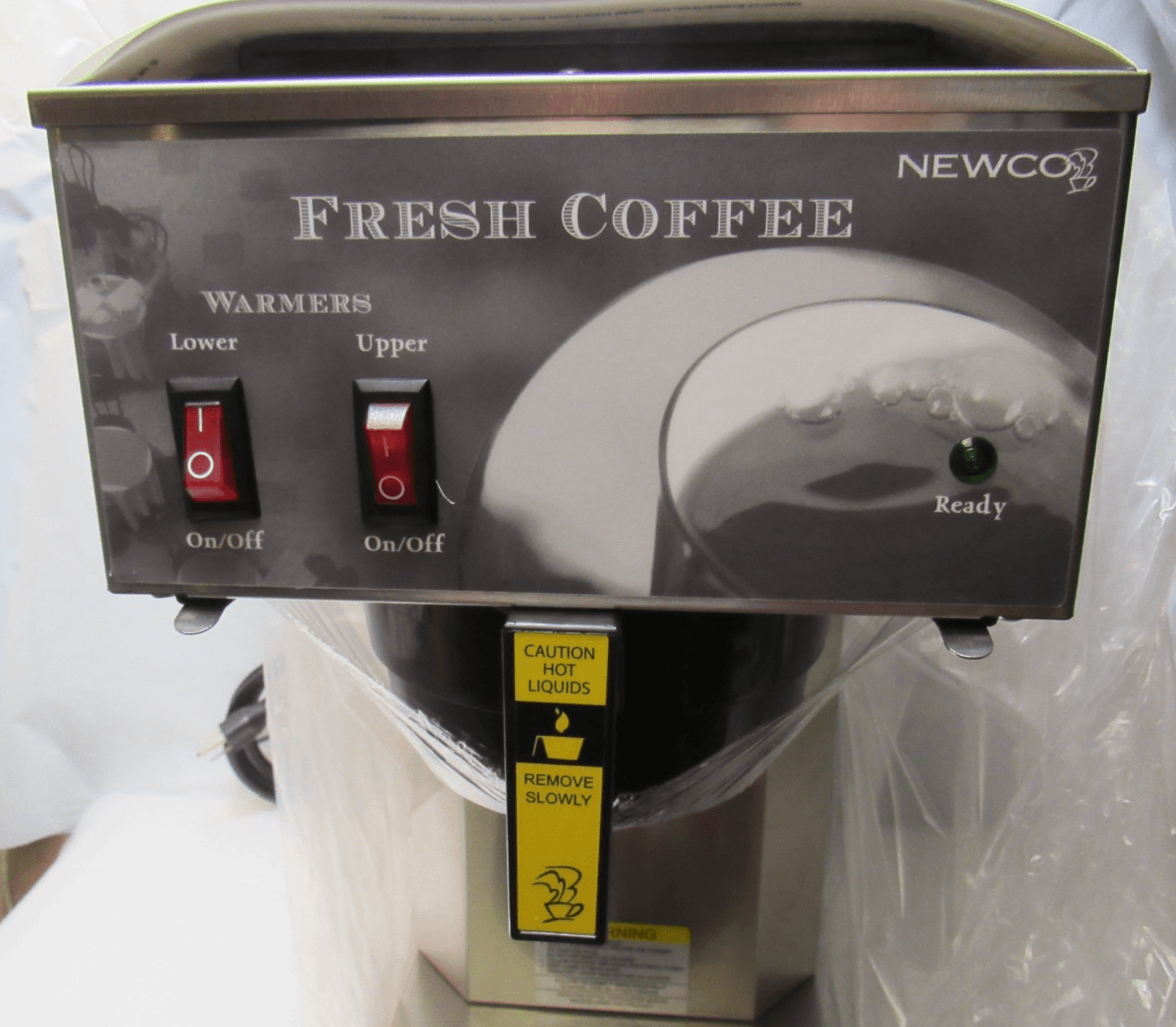 Newco AK-2 Commercial Coffee Brewer, 1 Warmer, Stainless Steel Pour Over D90K - Thumbnail 6