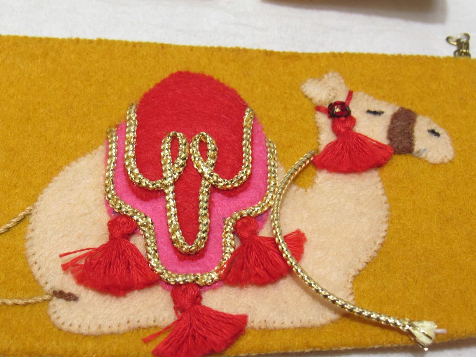 Dicksons Nativity Theme Crimson Gold & Fern 12 x 29 Felt Advent Calendar B98J - Thumbnail 19