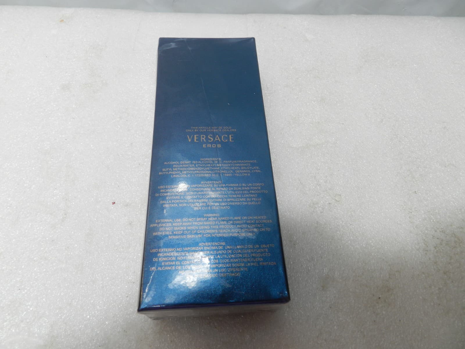 Versace Eros Natural Spray Vaporisateur, 30ml 1.05 FL OZ Sealed (H84K) - Thumbnail 4