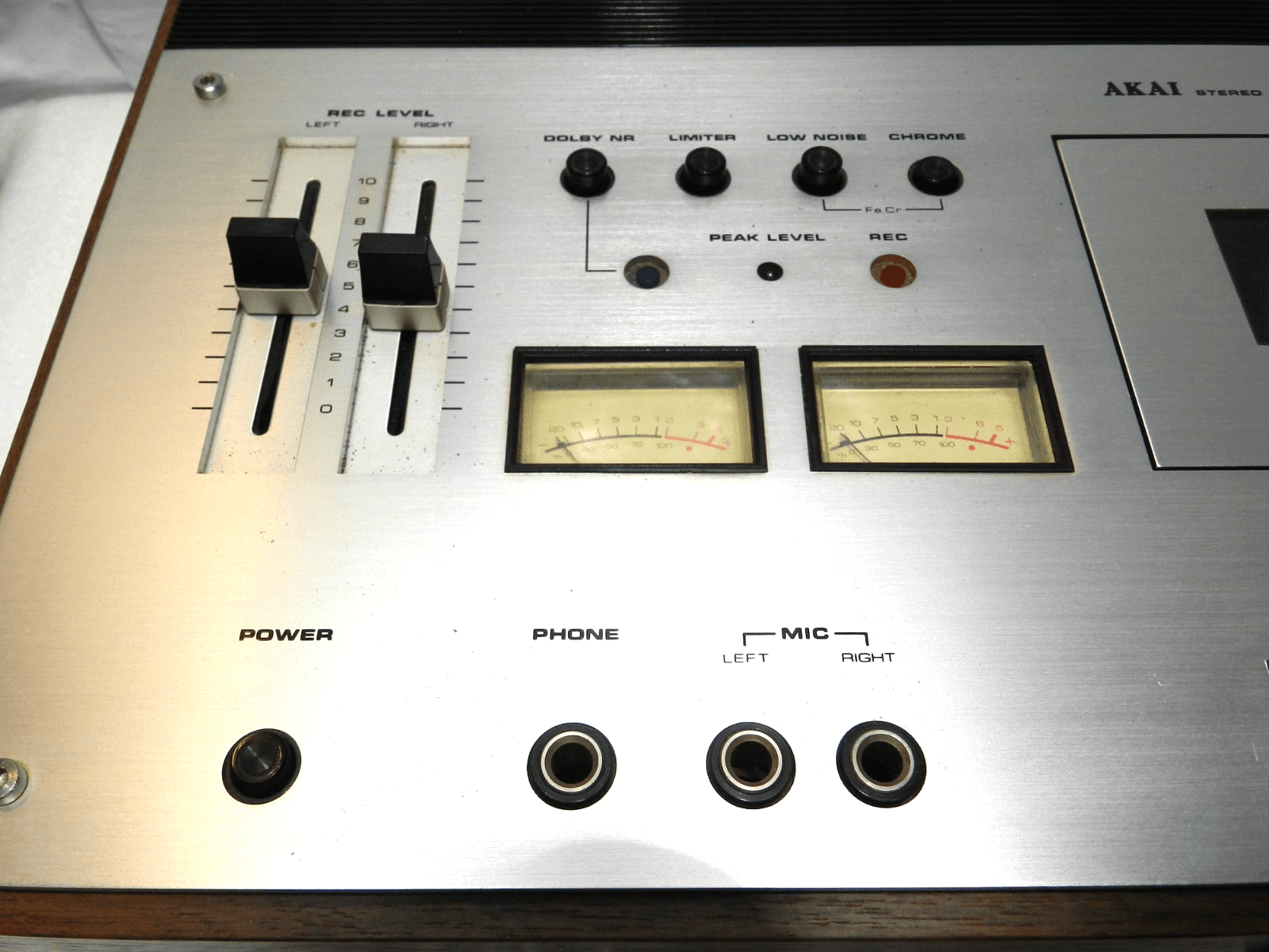 AKAI GXC-39D Stereo Cassette Player Recorder Dolby Ex. Condition (H92J) - Thumbnail 12