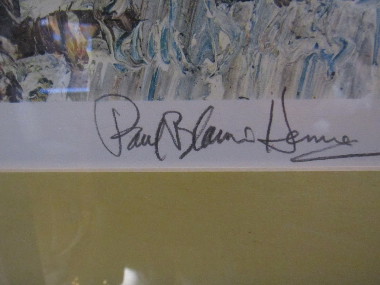 Paul Blaine Henrie "SEASCAPE COTTAGE" Hand Signed Print Art COA 255/300 (J) - Thumbnail 2