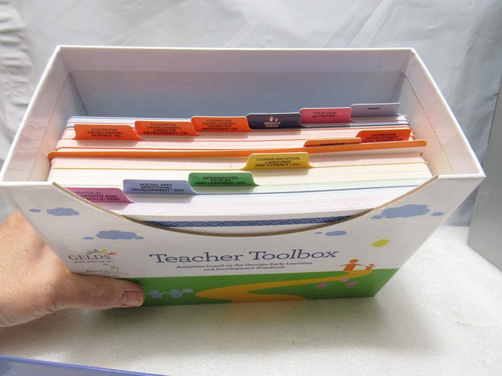 GELDS Teacher Toolbox Activity Cards Pack 48-60 Mths GA Early Learning F78J - Thumbnail 7