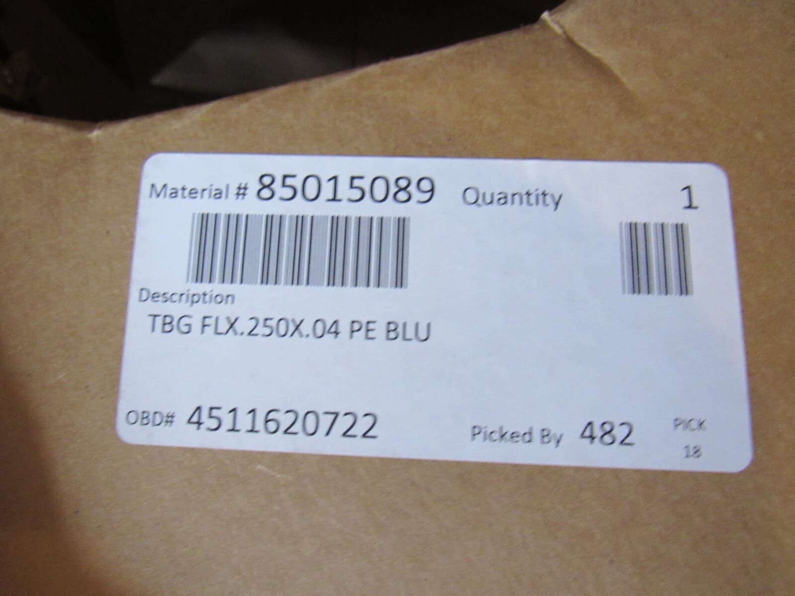 .25" x .04" 1000ft Rolls Red and Blue Flexible PE PVC Vinyl Tubing X74K - Thumbnail 5