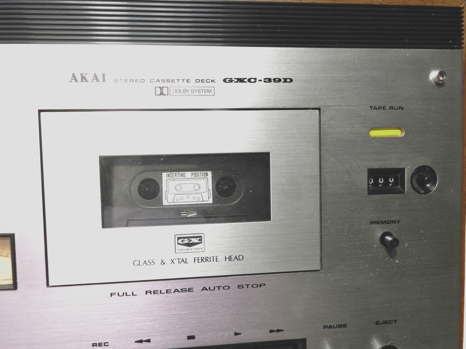 AKAI GXC-39D Stereo Cassette Player Recorder Dolby Ex. Condition (H92J) - Thumbnail 15