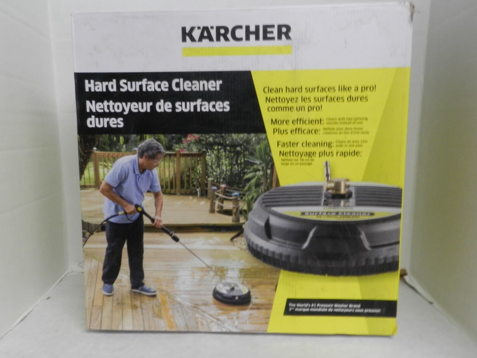 Karcher Universal 15" Pressure Washer Surface Cleaner Attachment R11K - Thumbnail 10