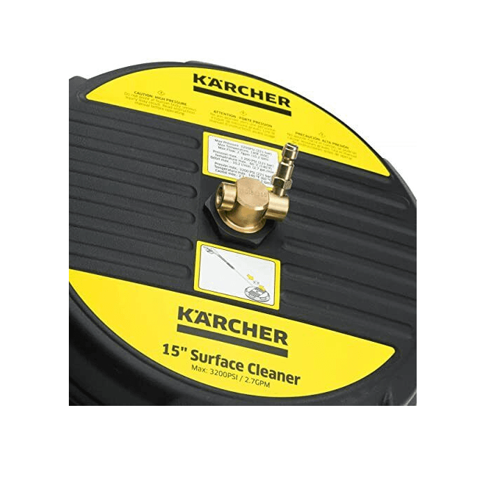 Karcher Universal 15" Pressure Washer Surface Cleaner Attachment R11K - Thumbnail 3