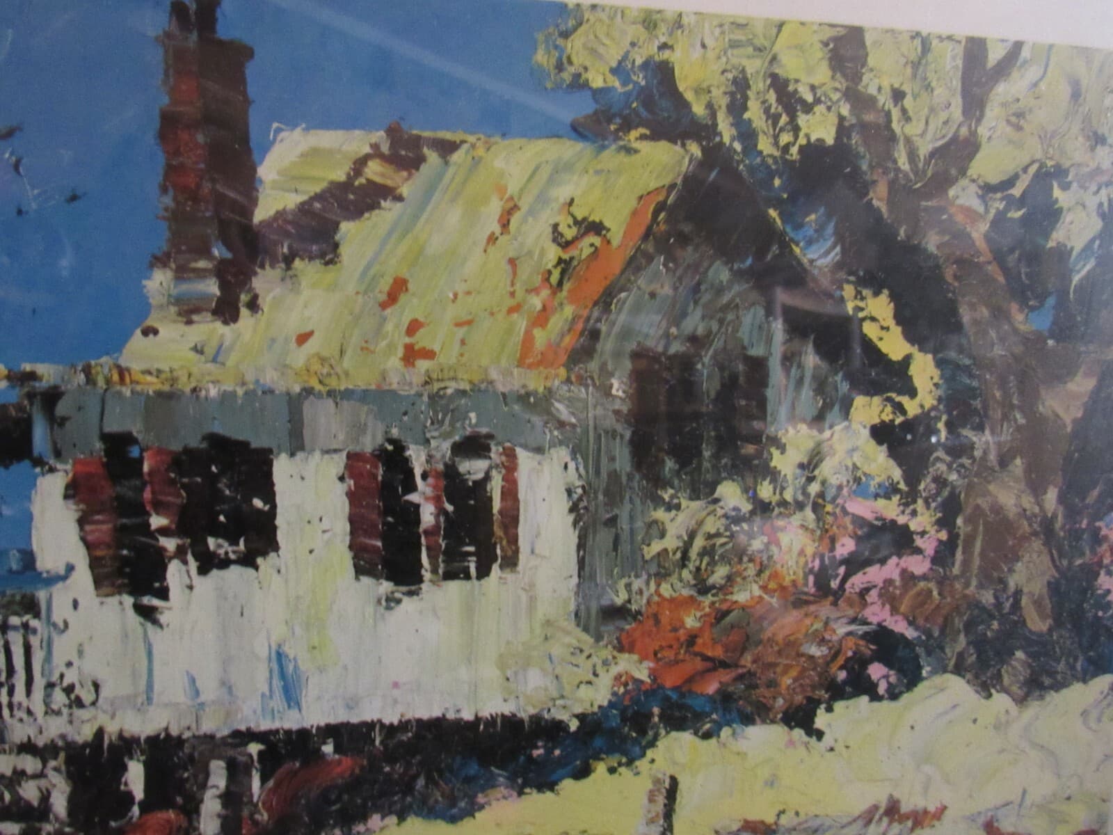 Paul Blaine Henrie "SEASCAPE COTTAGE" Hand Signed Print Art COA 255/300 (J) - Thumbnail 4
