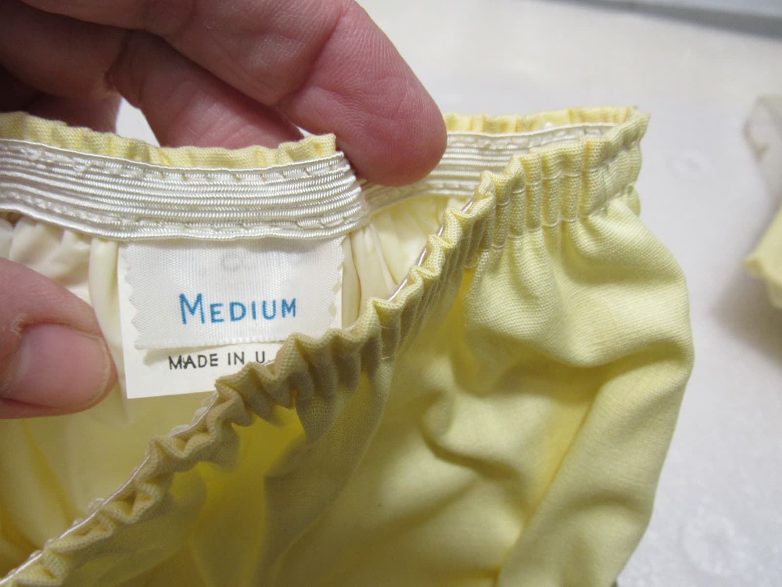 Vintage Lanokins Sleep N Play Set Boys Diaper Set Sz Med Yellow (U46JJ) - Thumbnail 9