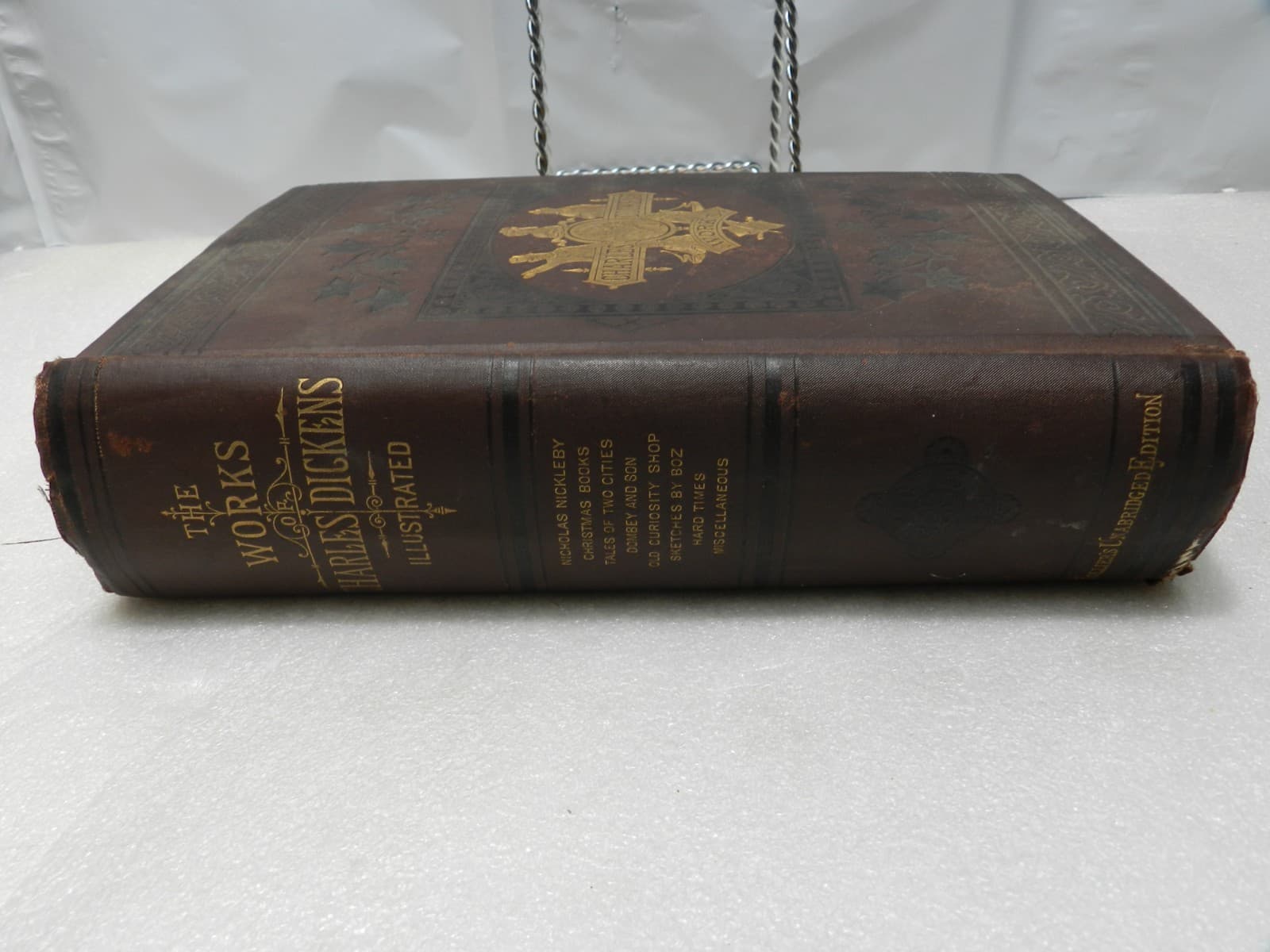 The Works Of Charles Dickens Volume 1 Collier Pub Illustrated 1879 Z91J - Thumbnail 4