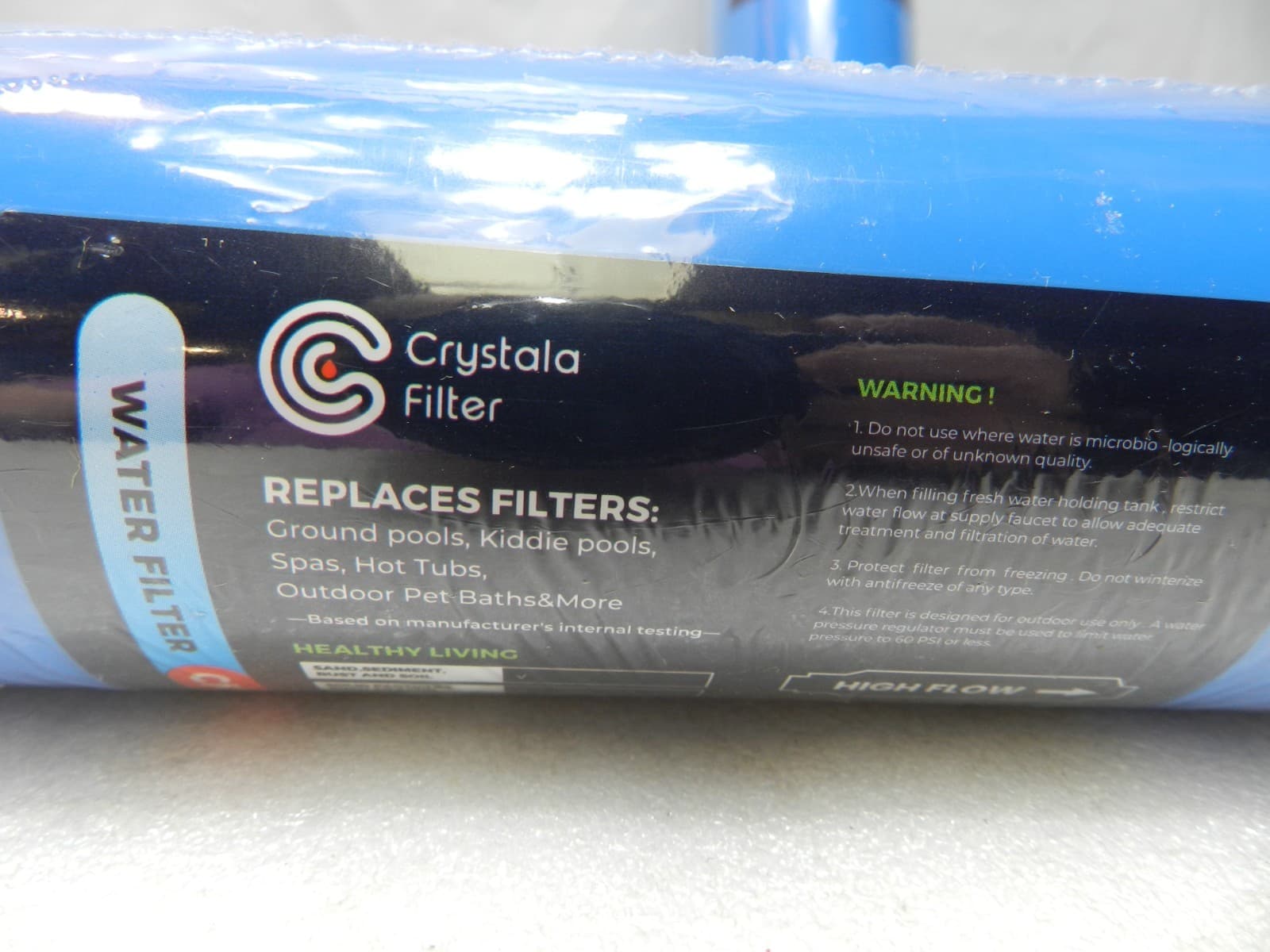 2 Crystala Pool Filter CF36N Ground Pools , Kiddie Pools, Spas and Hot Tubs H97K - Thumbnail 2