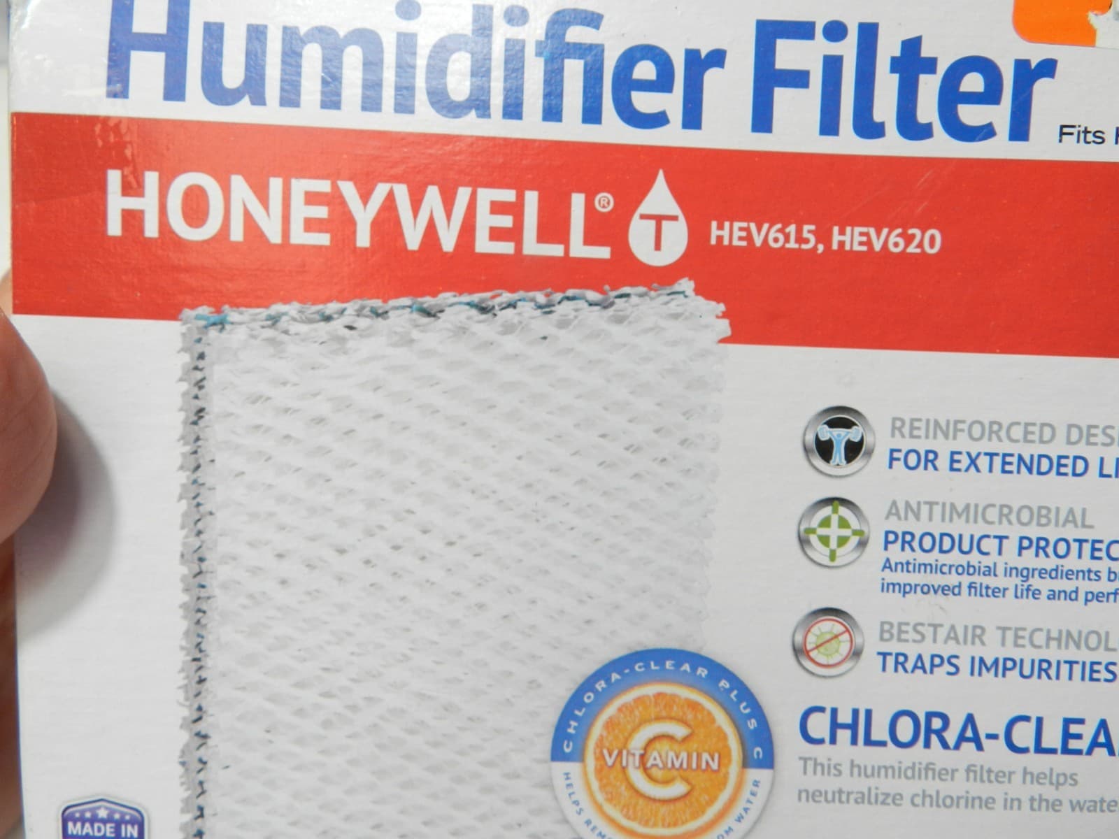 2 BestAir HW600 Humidifier Replacement Filters Honeywell HEV615 HEV620 (I12K) - Thumbnail 4