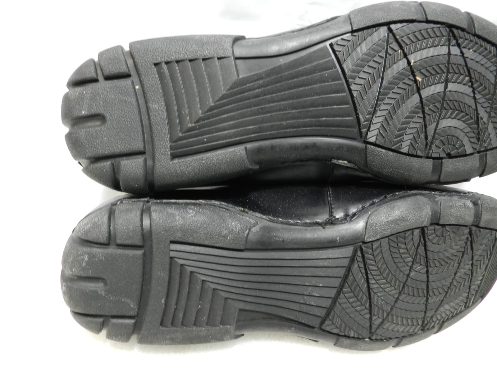 Kenneth Cole Reaction De-Tour Black Leather Slip On Loafers Mens 10 M (L81K) - Thumbnail 5