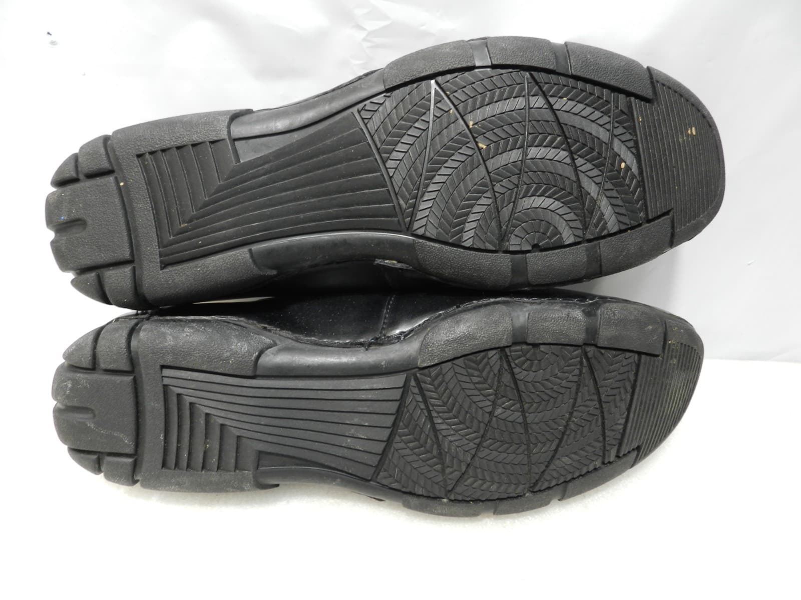 Kenneth Cole Reaction De-Tour Black Leather Slip On Loafers Mens 10 M (L81K) - Thumbnail 4