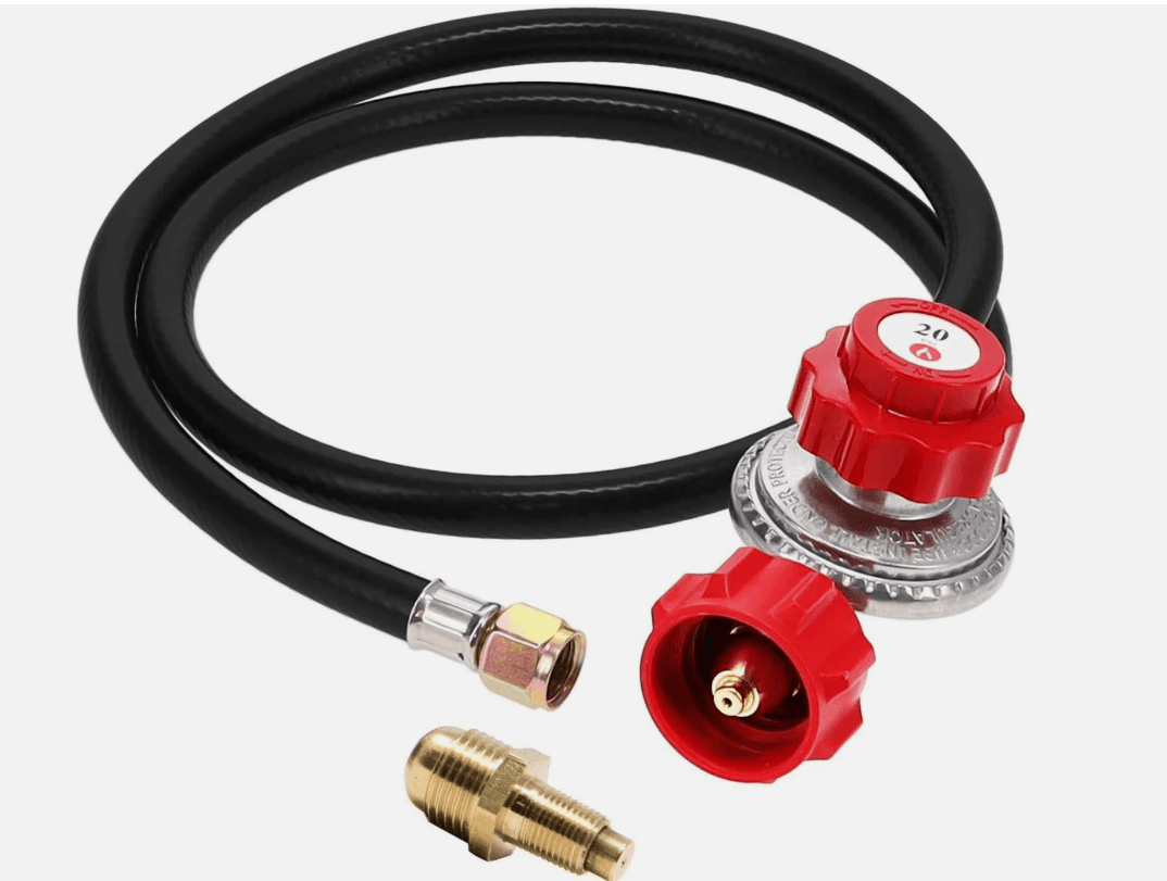 GASONE Propane Regulator - 2109 Brass Orifice 4 ft High Pressure 0-20 PSI (Z99J - Thumbnail 2
