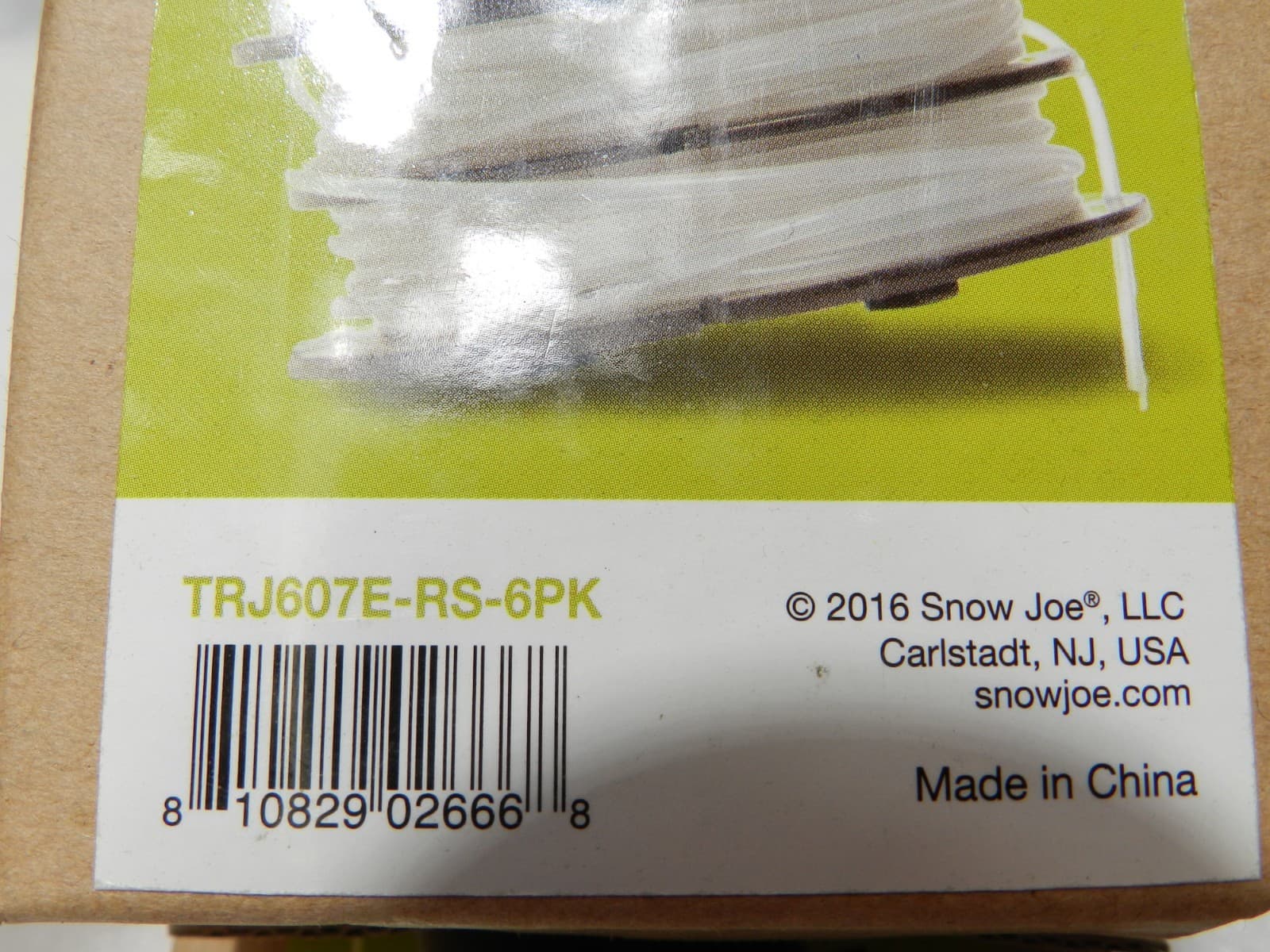 Sun Joe Dual-Line Replacement Grass Trimmer String TRJ607E-RS 6 PK (A4J) - Thumbnail 3