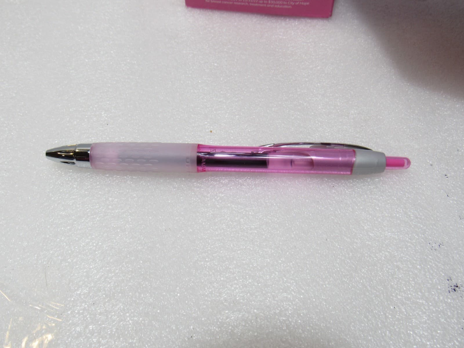 Uni-Ball 207 Gel Pens City of Hope Pink Medium 0.7mm Pens Black Ink 35ct. E4K - Thumbnail 4