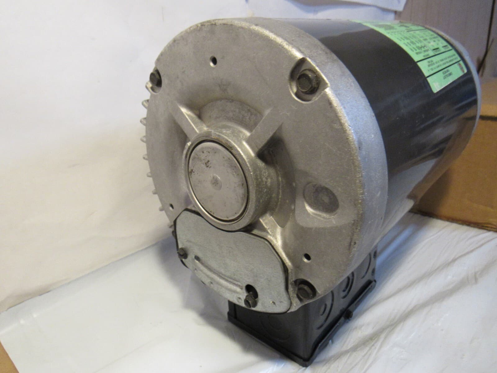 US Motors Jackson 06105-004-69-11 Motor, 3Ph 1 Hp P/W, Nidec W9K - Thumbnail 3