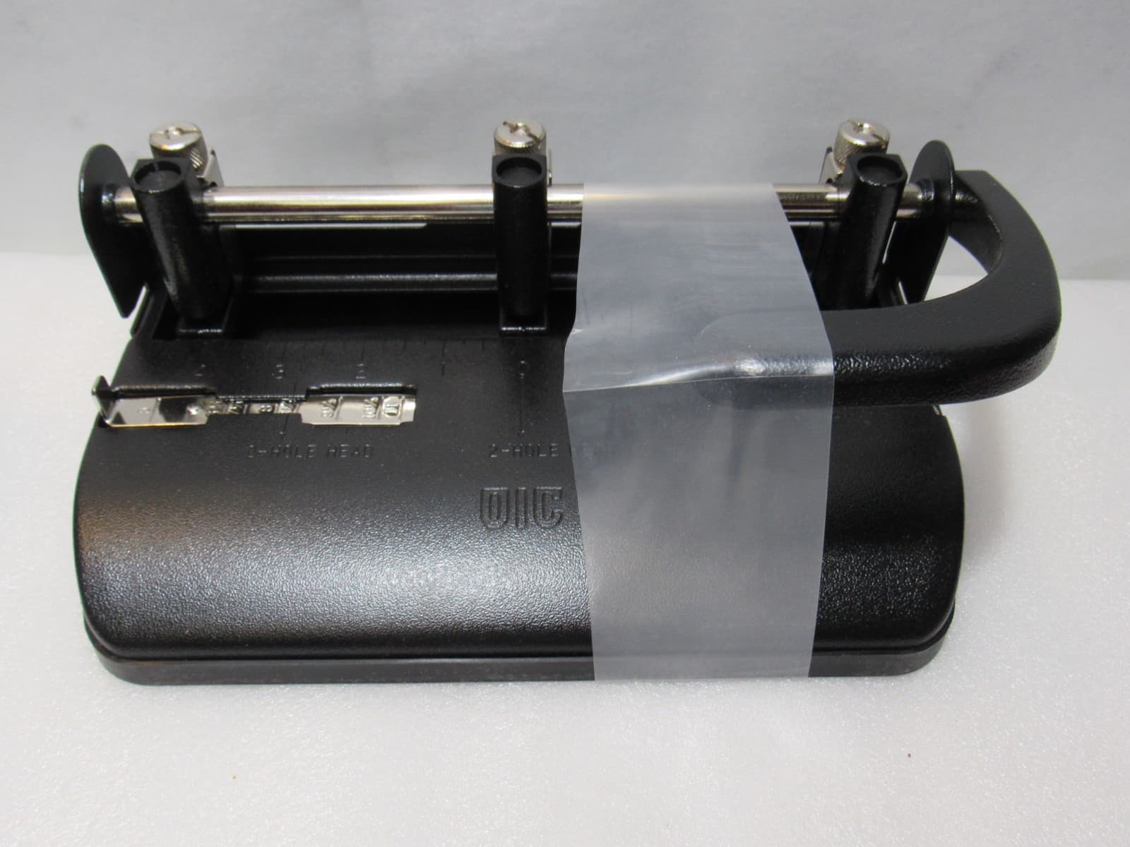 Officemax Heavy Duty Lever Handle 2-3 Hole Punch 32 Sheet (E5K) - Thumbnail 4