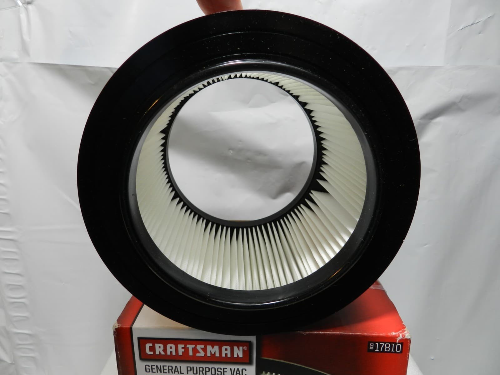 Craftsman Genuine 17810 Wet Dry Vac Replacement Filter General Purpose OEM (L87K - Thumbnail 3