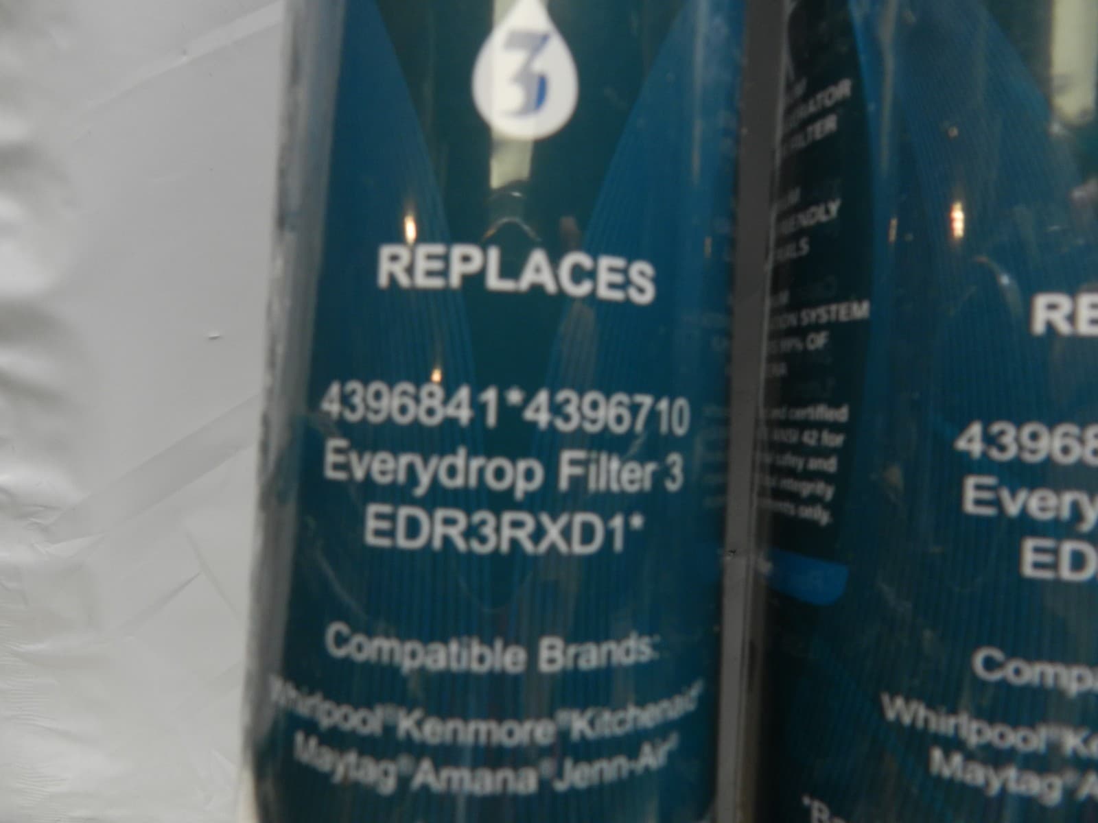 2 Denblue Replacement WATER ICE FILTER 3 4396841 43968710 EDR3RXD1 (F83J) - Thumbnail 2