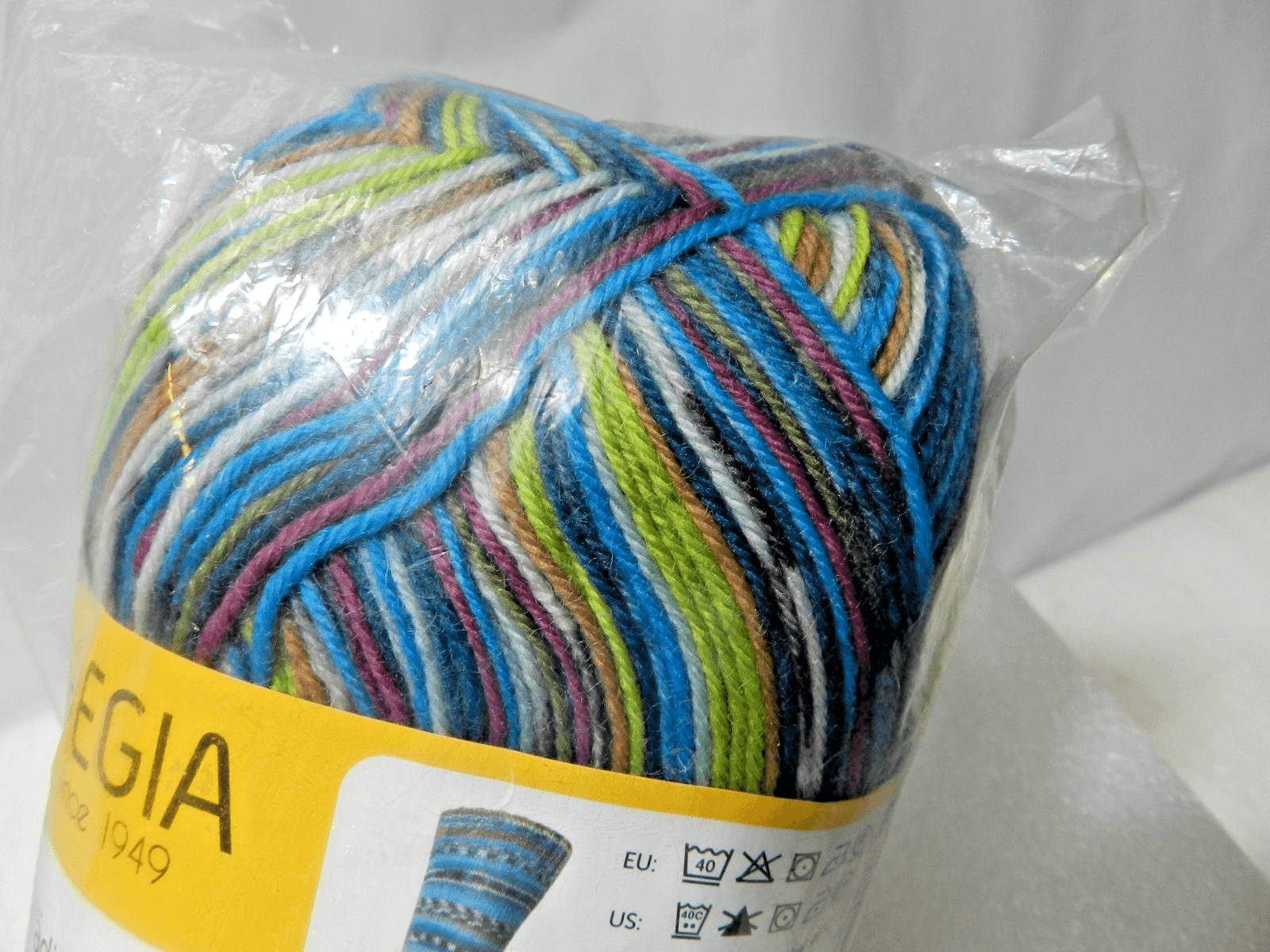 Regia Sock Yarn 100g Self Striping 420m 459y 75/25 Wool Nylon 4 Ply (L86K) - Thumbnail 5