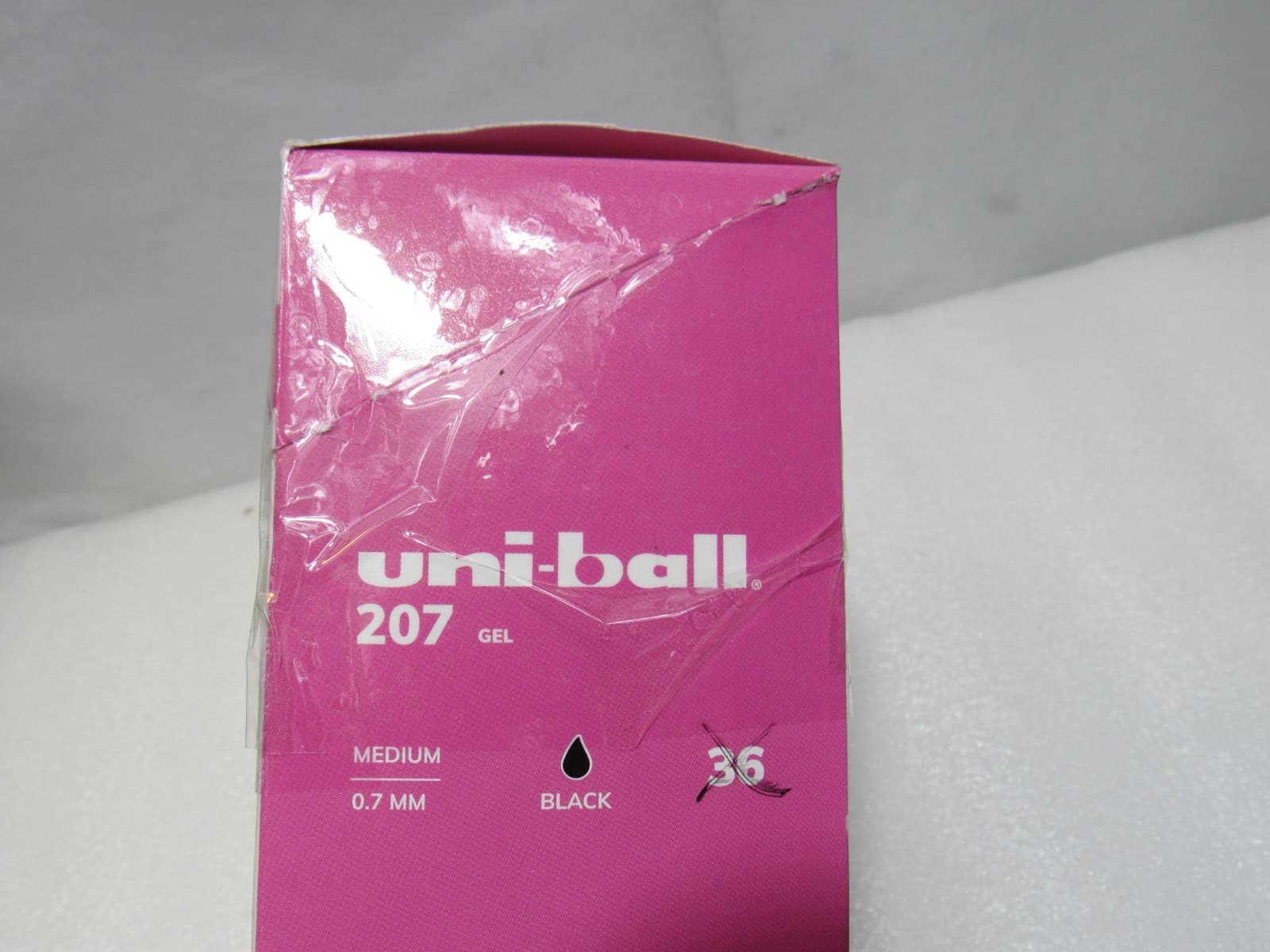 Uni-Ball 207 Gel Pens City of Hope Pink Medium 0.7mm Pens Black Ink 35ct. E4K - Thumbnail 10