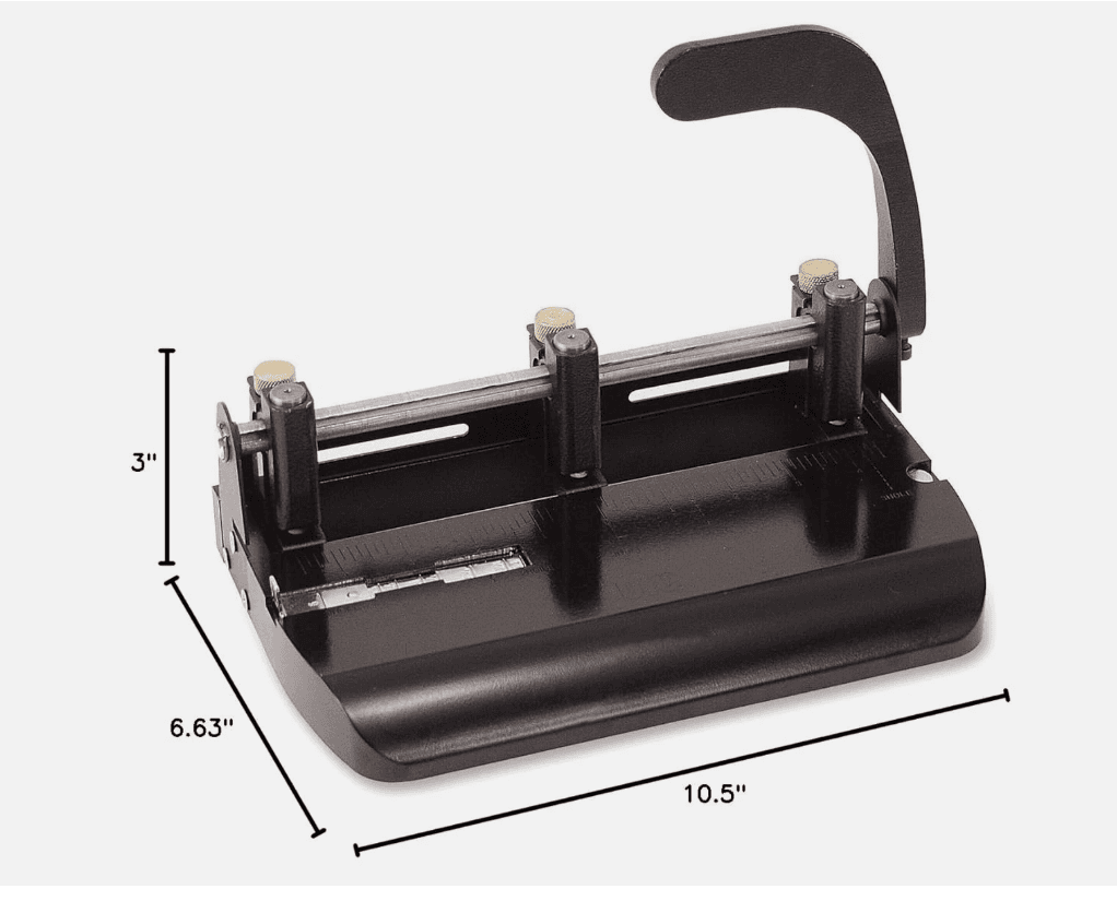 Officemax Heavy Duty Lever Handle 2-3 Hole Punch 32 Sheet (E5K) - Thumbnail 2