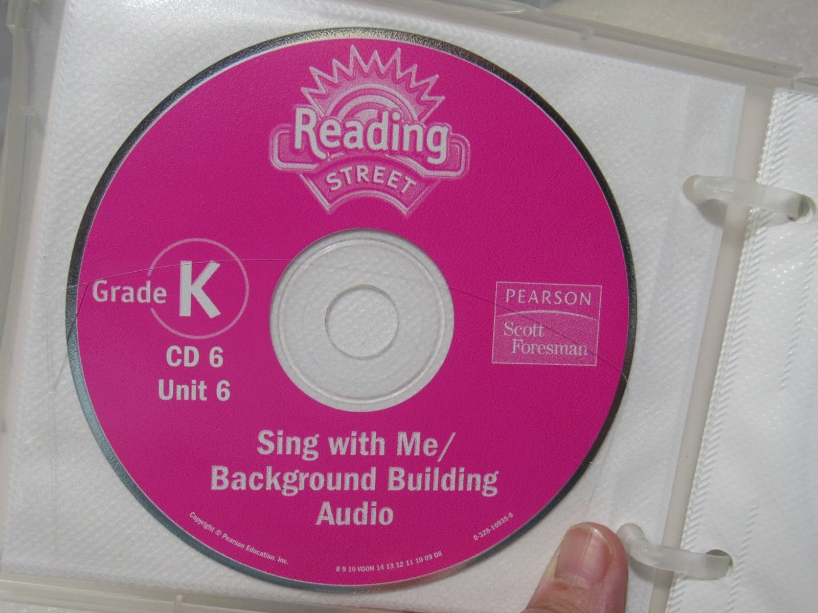 Reading Street Sing with Me/Background Building & Phonic Song CD Grade K (W7J) - Thumbnail 7