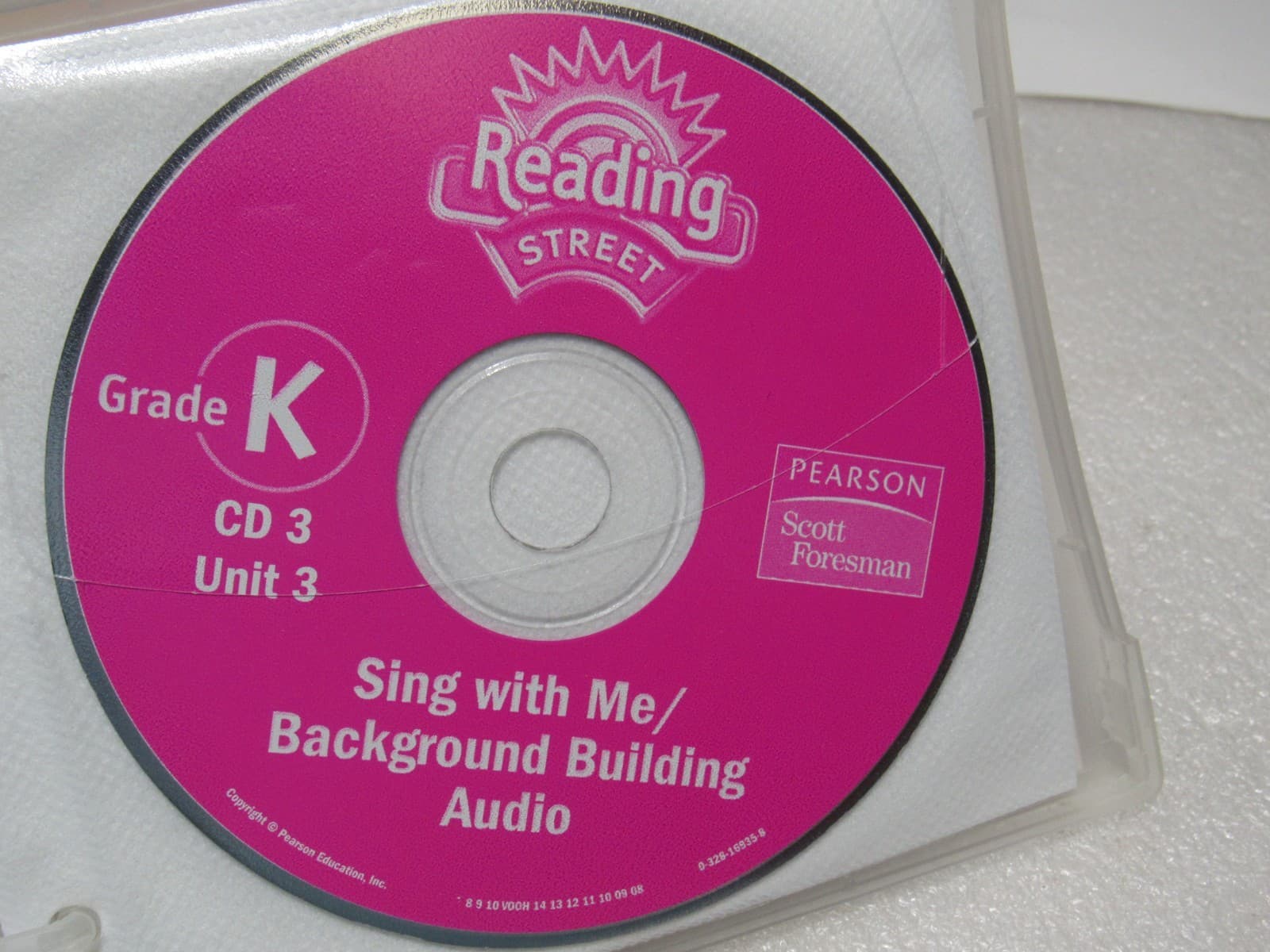 Reading Street Sing with Me/Background Building & Phonic Song CD Grade K (W7J) - Thumbnail 4