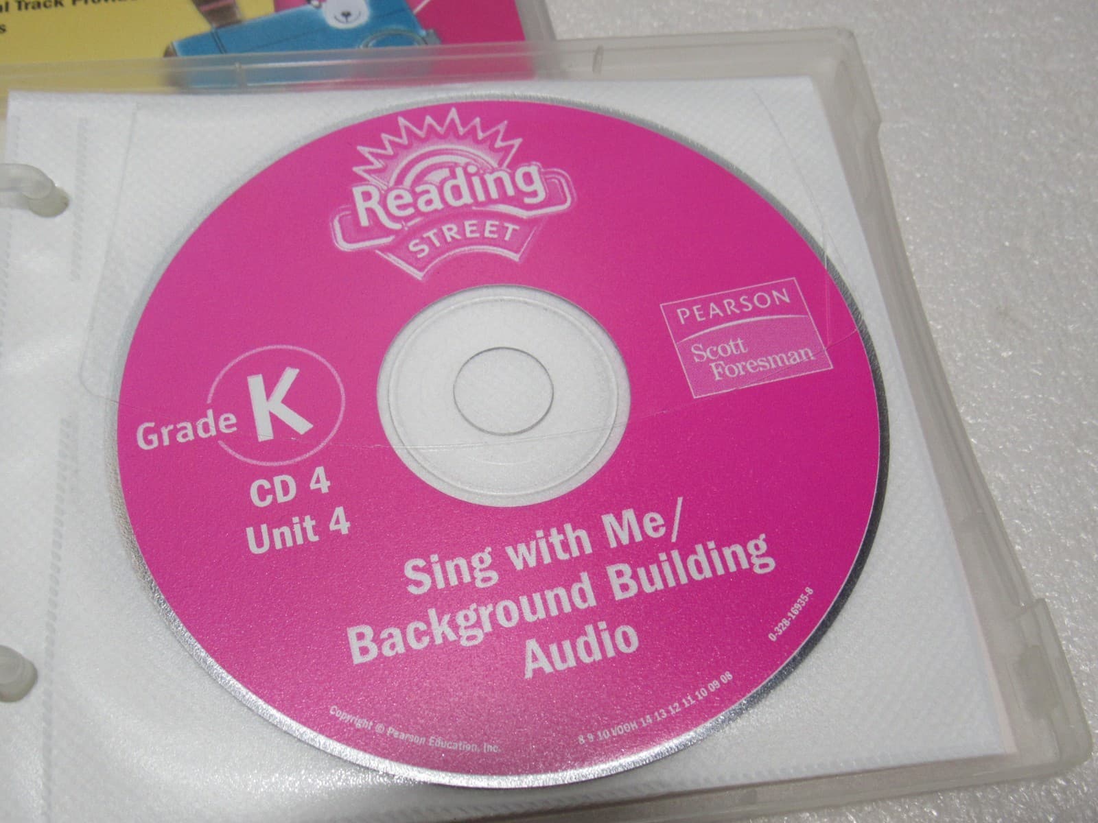 Reading Street Sing with Me/Background Building & Phonic Song CD Grade K (W7J) - Thumbnail 5