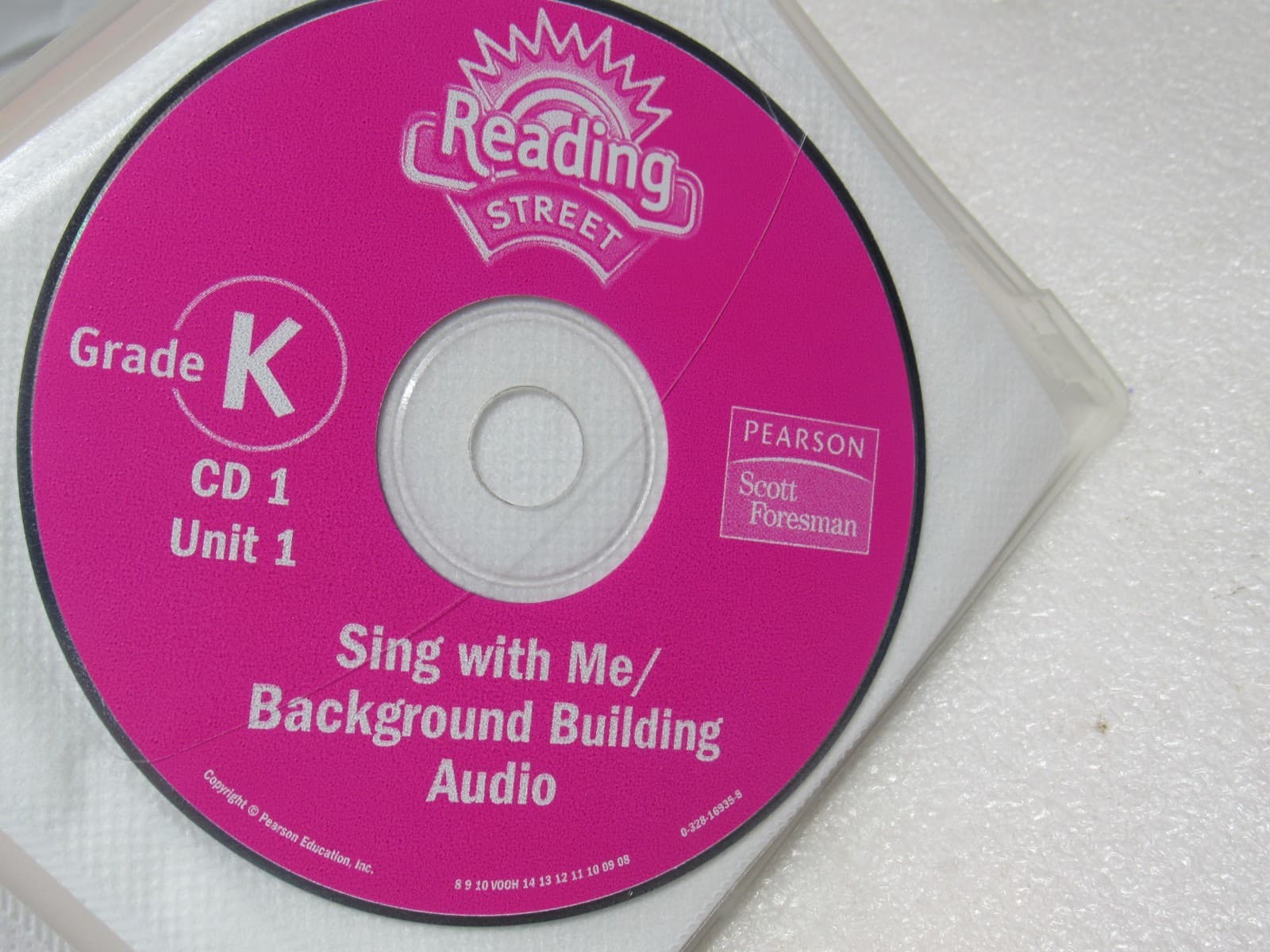 Reading Street Sing with Me/Background Building & Phonic Song CD Grade K (W7J) - Thumbnail 2