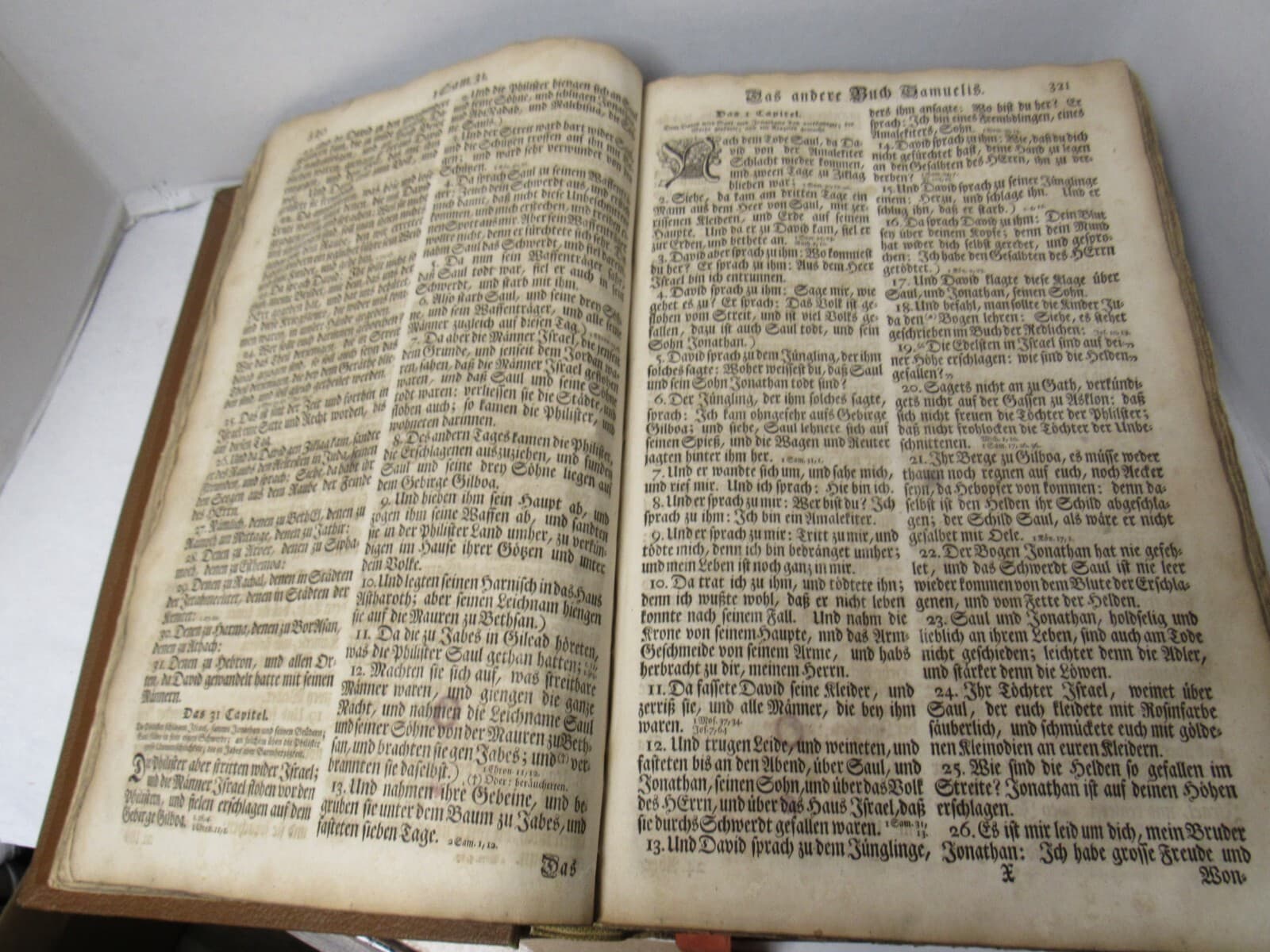 Very Large Das Alte Testament Bible 17" Tall Z40J - Thumbnail 12
